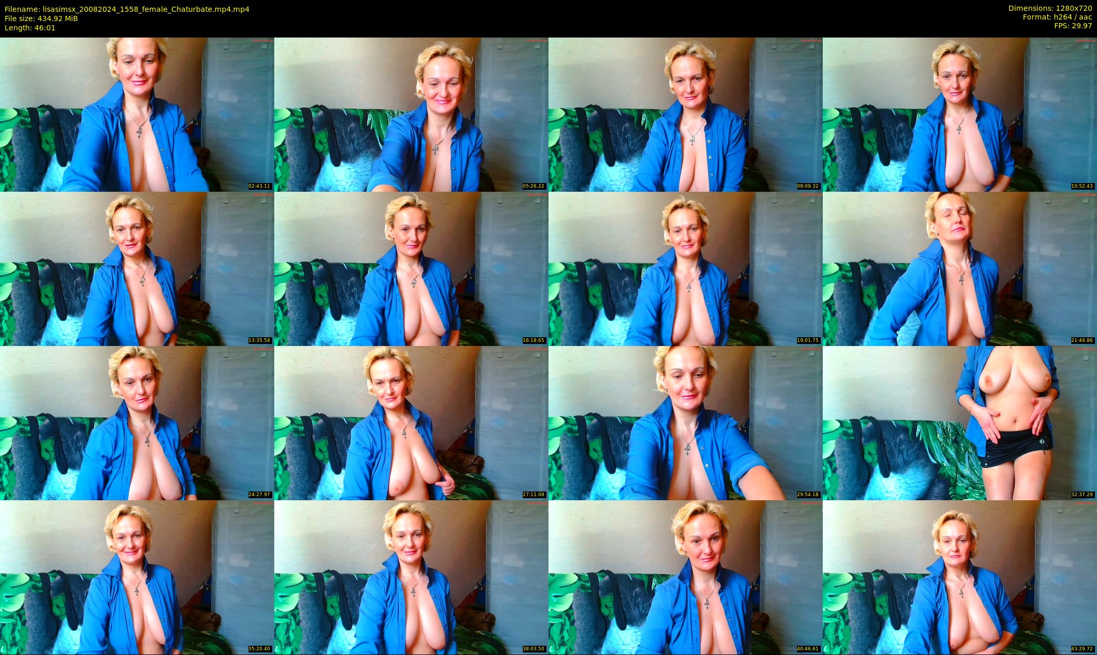 lisasimsx — 47 minute Chaturbate female cam show recording, 720p, Aug 20, 2024