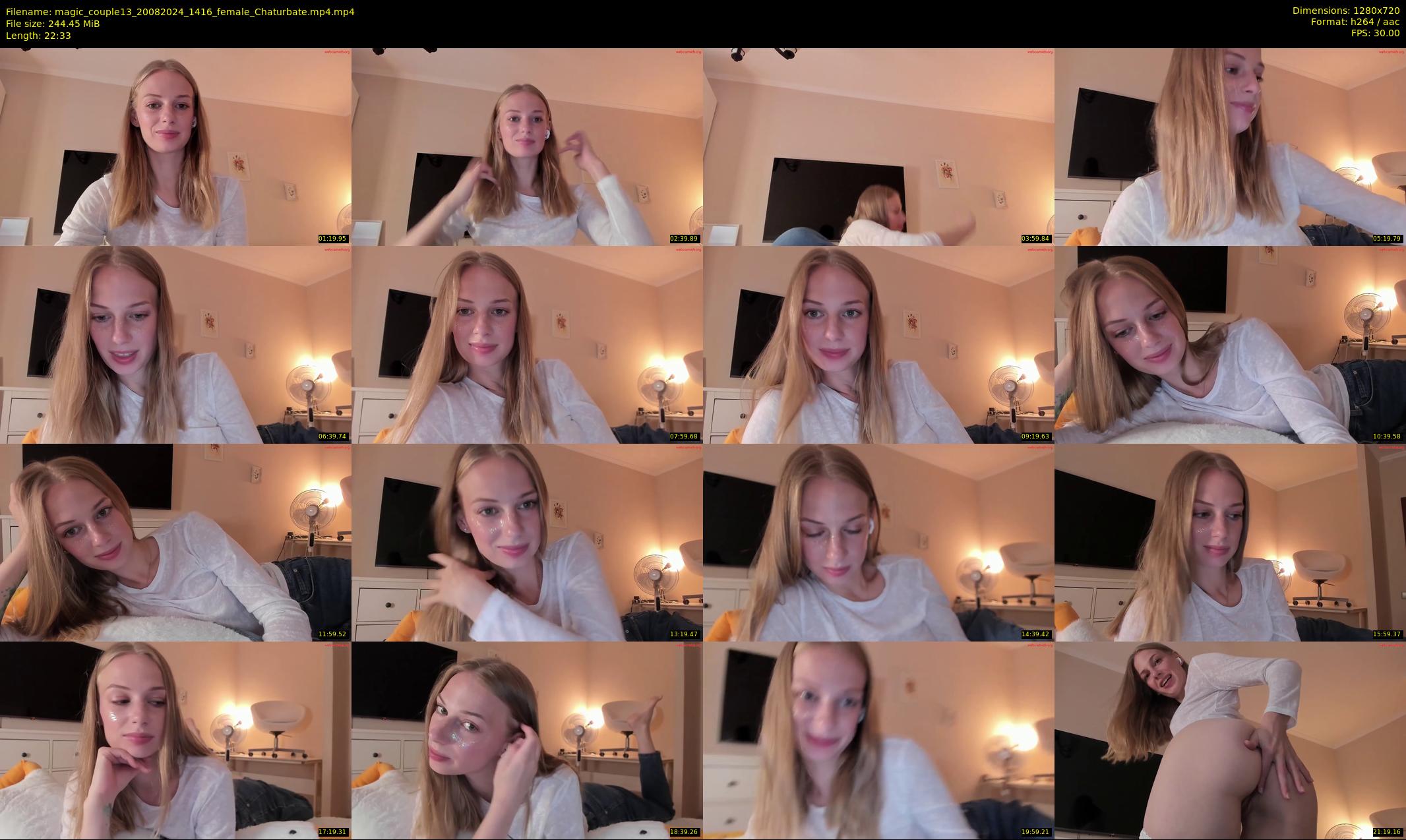 magic_couple13 — 23 minute Chaturbate couple cam show recording, 720p, Aug 20, 2024