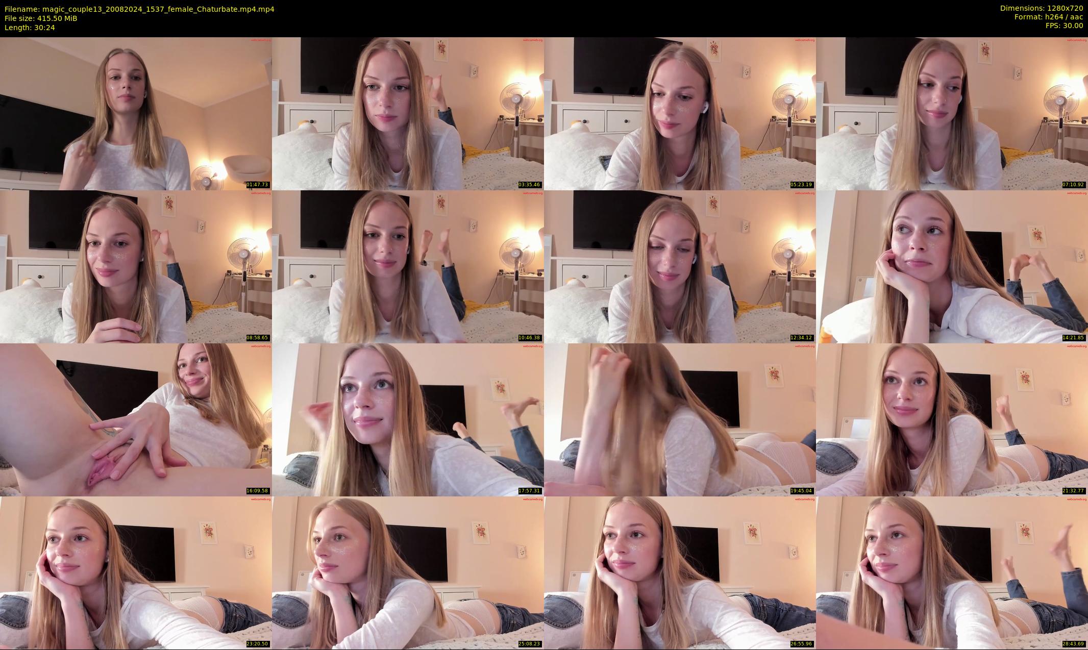 magic_couple13 — 31 minute Chaturbate couple cam show recording, 720p, Aug 20, 2024