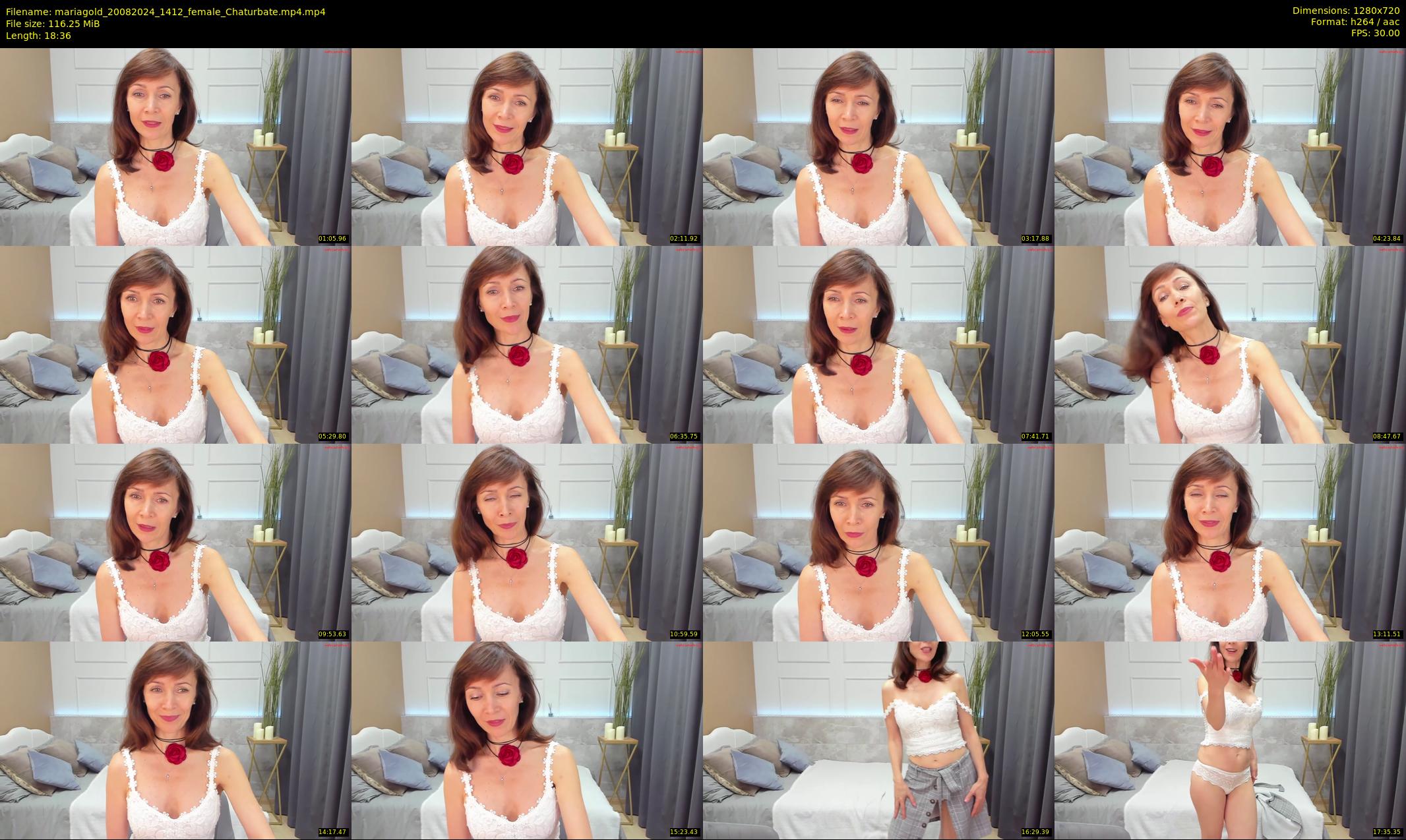 mariagold — 19 minute Chaturbate female cam show recording, 720p, Aug 20, 2024