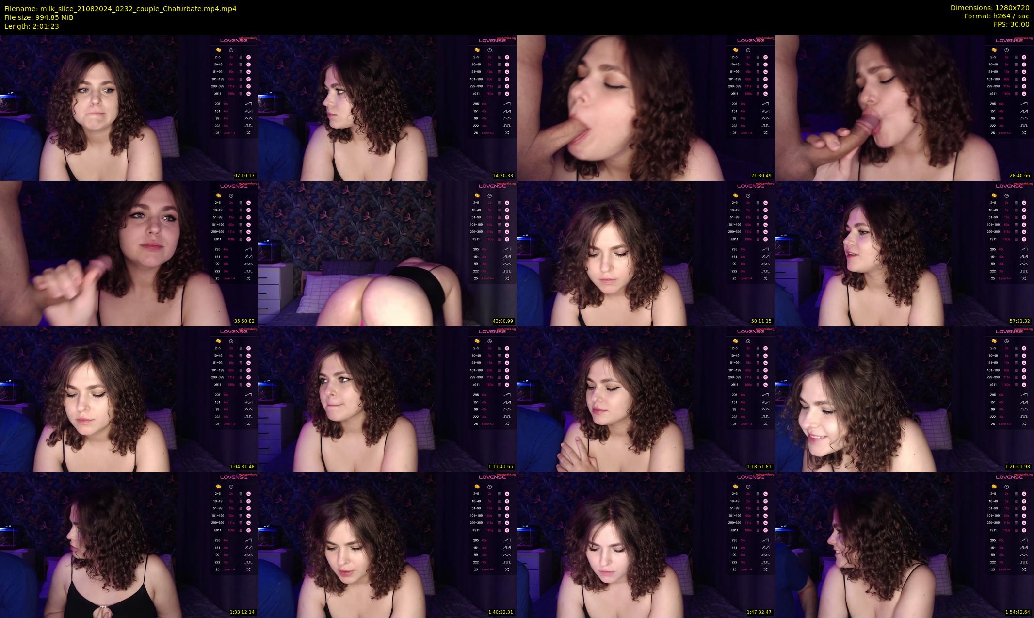 milk_slice — 122 minute Chaturbate couple cam show recording, 720p, Aug 21, 2024
