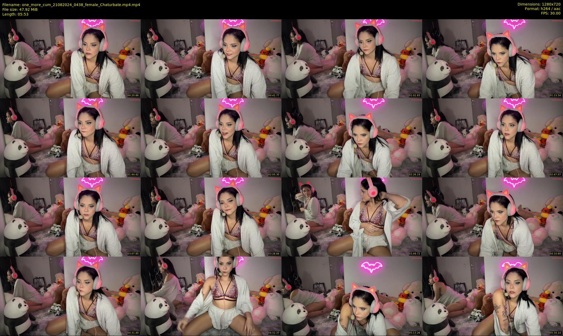 one_more_cum — 6 minute Chaturbate couple cam show recording, 720p, Aug 21, 2024
