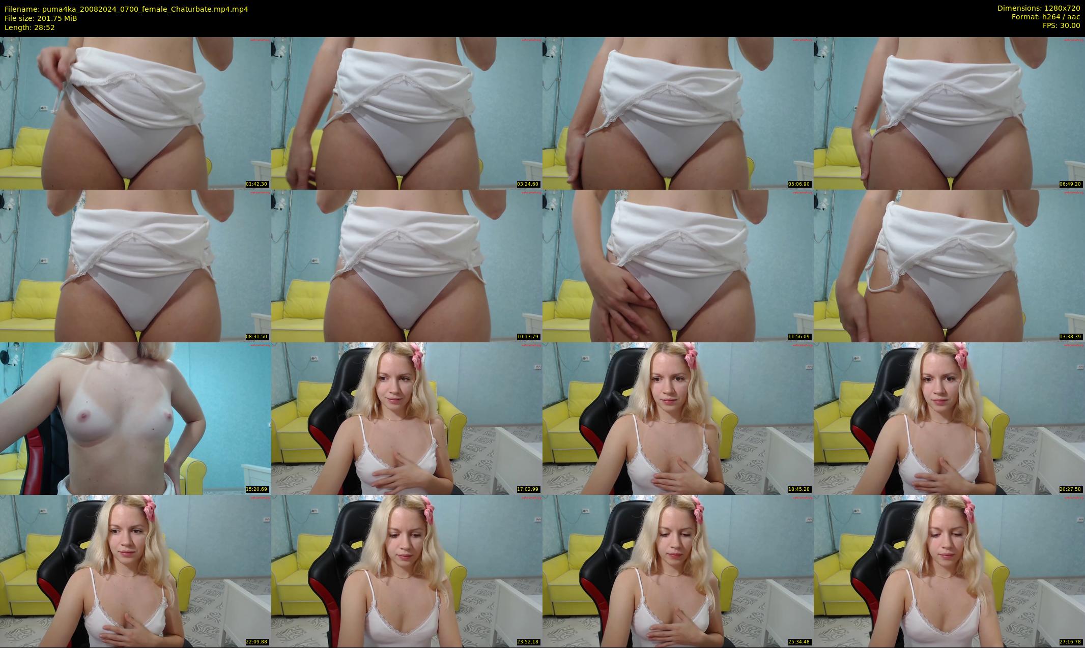 puma4ka — 29 minute Chaturbate female cam show recording, 720p, Aug 20, 2024