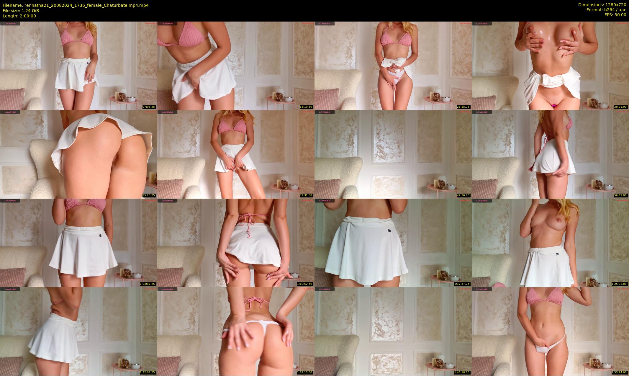 rennatha21 — 120 minute Chaturbate female cam show recording, 720p, Aug 20, 2024