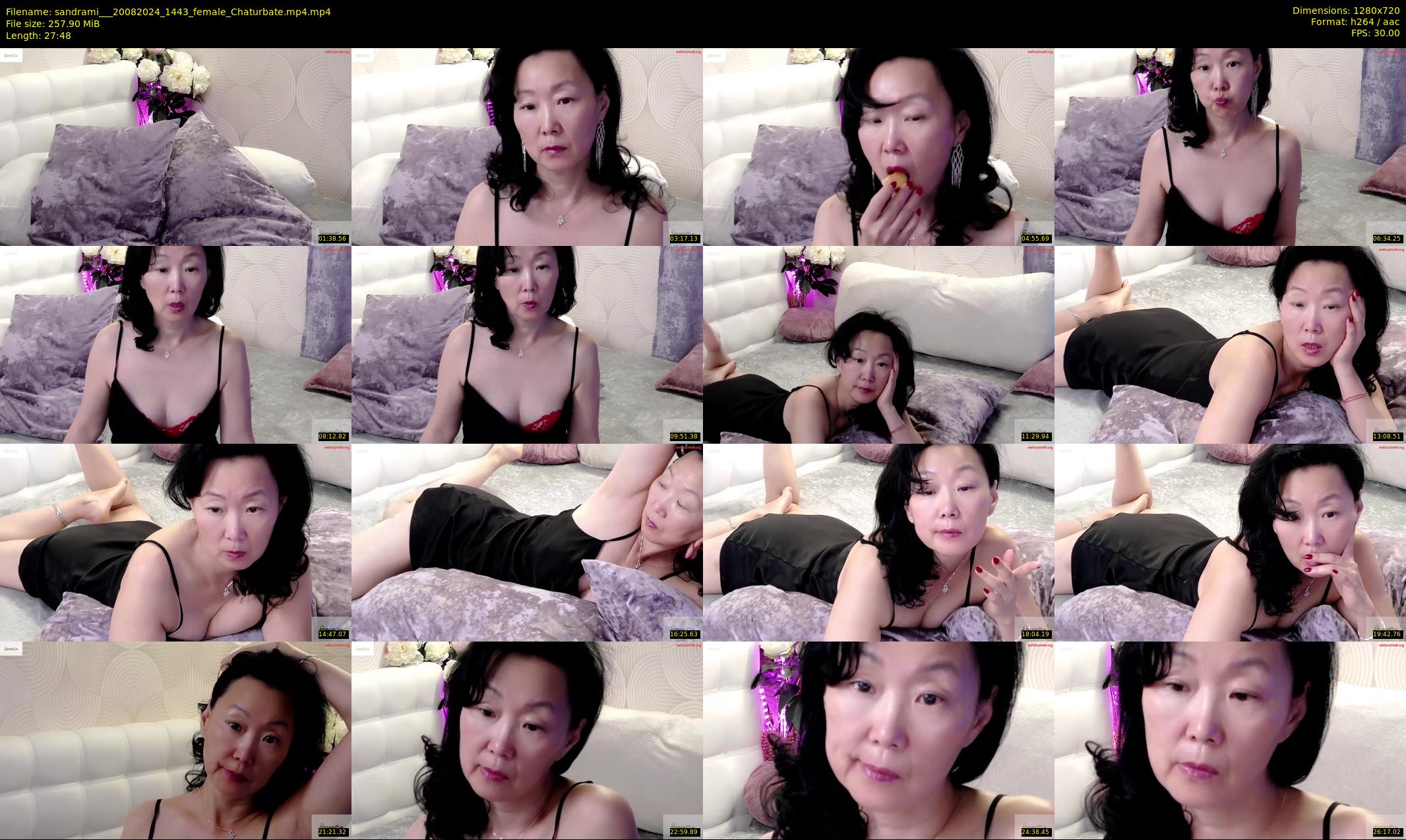 sandrami__ — 28 minute Chaturbate female cam show recording, 720p, Aug 20, 2024