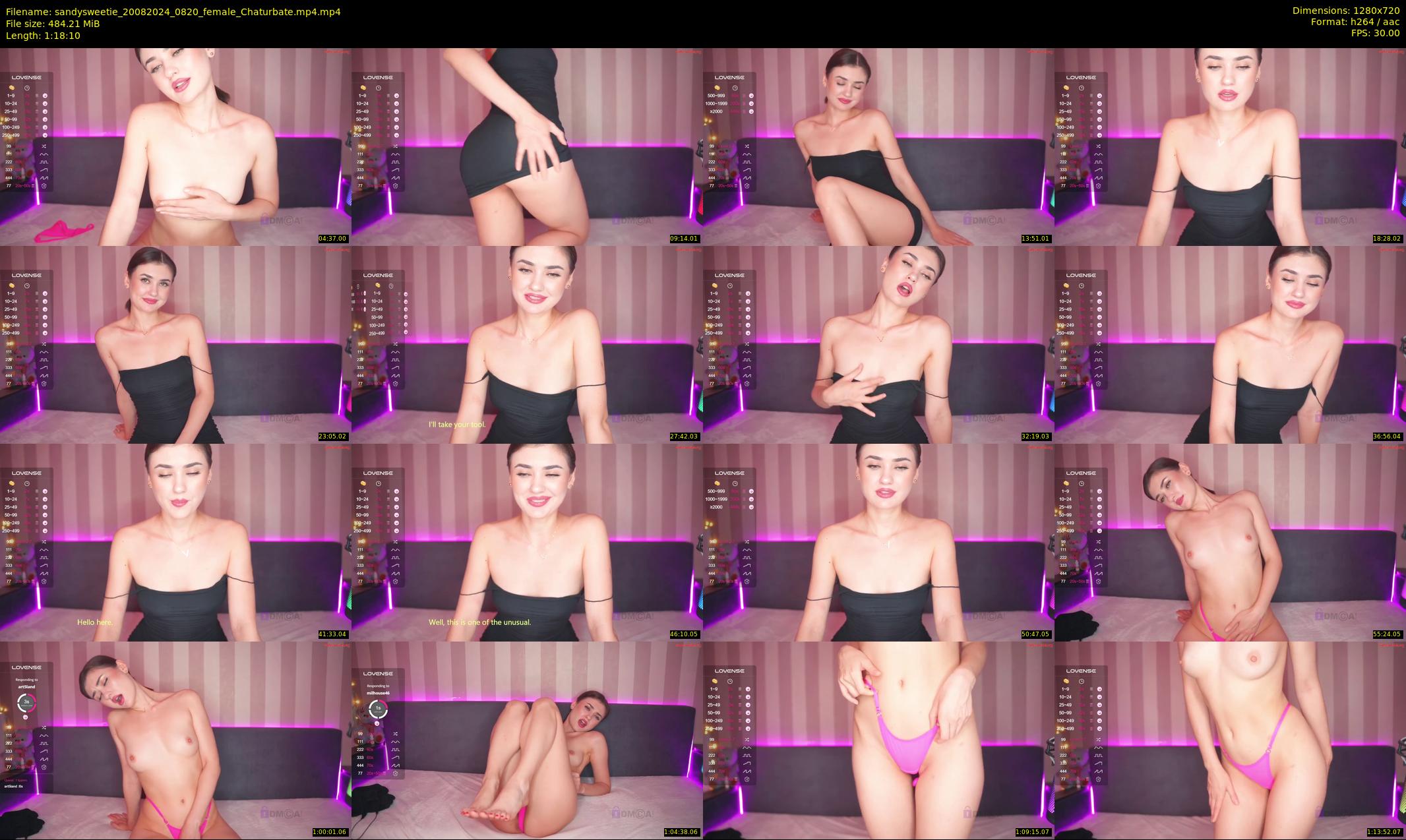 sandysweetie — 79 minute Chaturbate female cam show recording, 720p, Aug 20, 2024