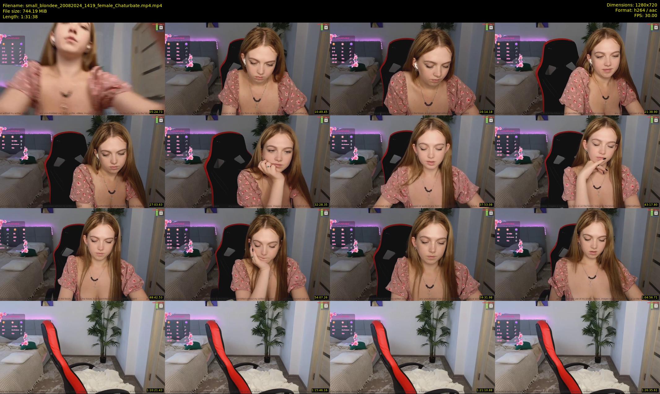 small_blondee — 92 minute Chaturbate female cam show recording, 720p, Aug 20, 2024