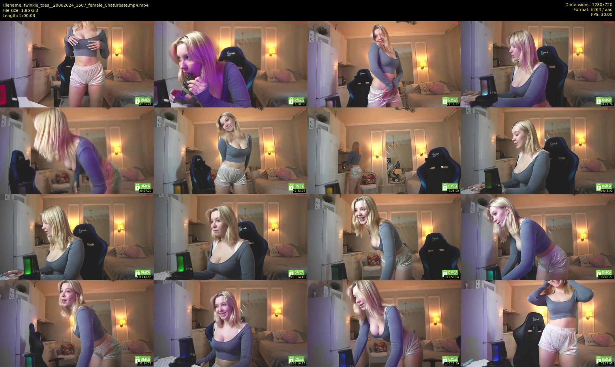 twinkle_toes_ — 121 minute Chaturbate female cam show recording, 720p, Aug 20, 2024