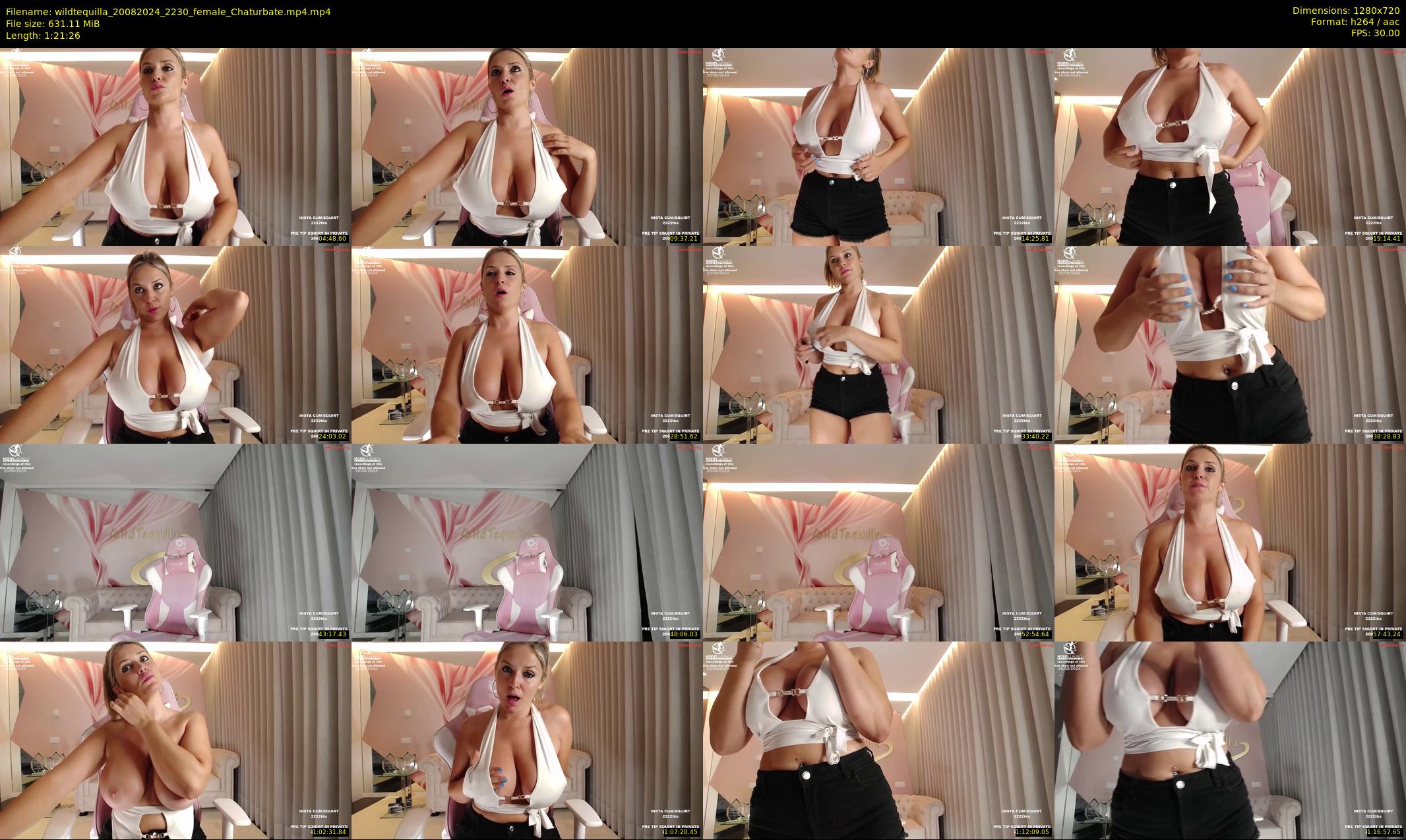 wildtequilla — 82 minute Chaturbate couple cam show recording, 720p, Aug 20, 2024