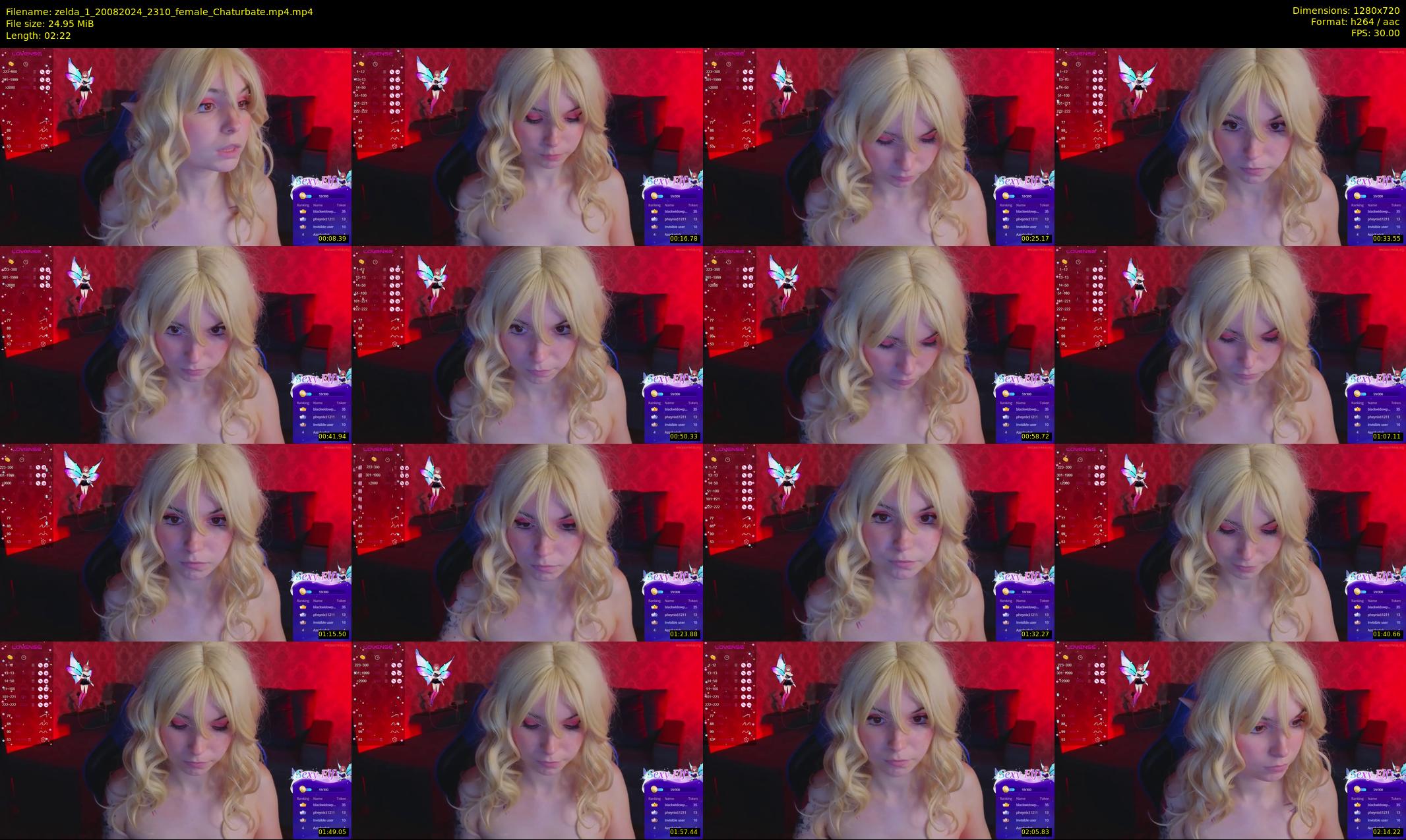 zelda_1 — 3 minute Chaturbate female cam show recording, 720p, Aug 20, 2024