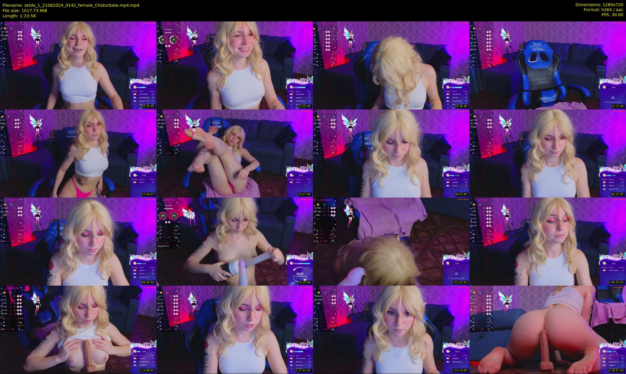zelda_1 — 94 minute Chaturbate female cam show recording, 720p, Aug 21, 2024