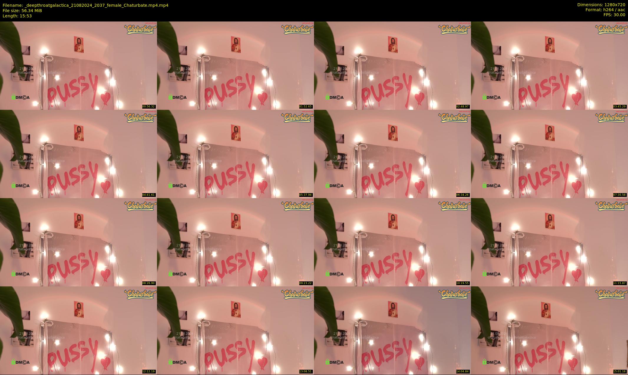 _deepthroatgalactica — 16 minute Chaturbate couple cam show recording, 720p, Aug 21, 2024