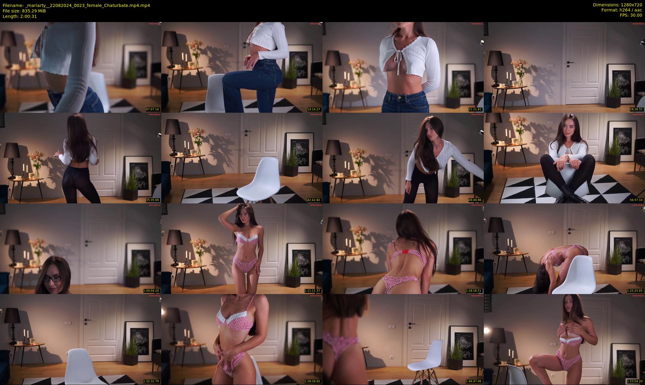 _mariarty_ — 121 minute Chaturbate female cam show recording, 720p, Aug 22, 2024