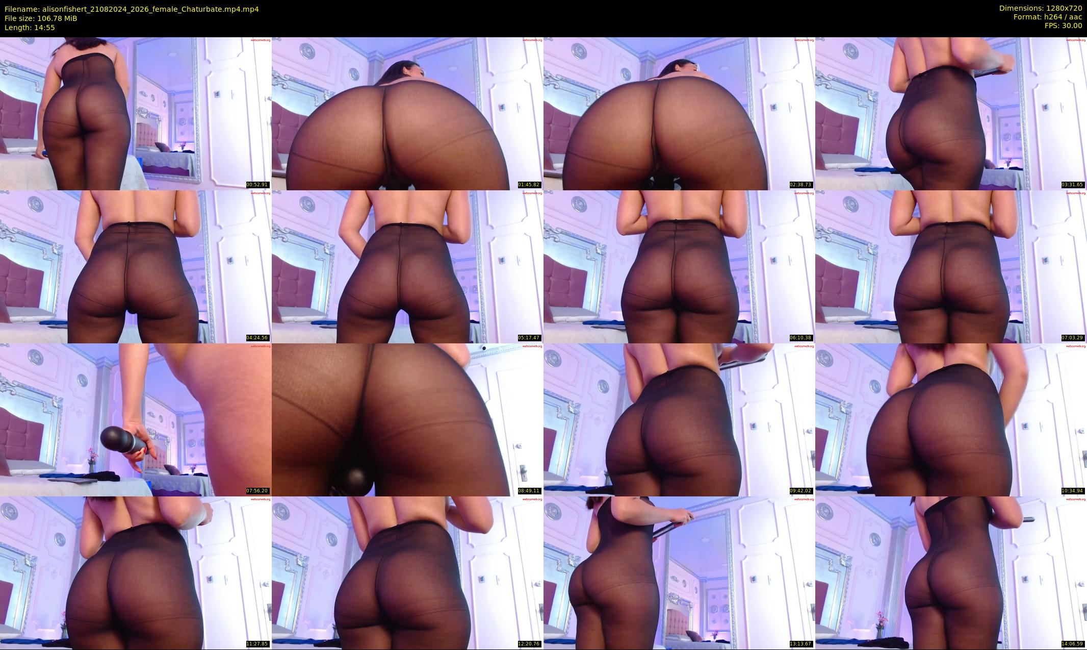 alisonfishert — 15 minute Chaturbate female cam show recording, 720p, Aug 21, 2024