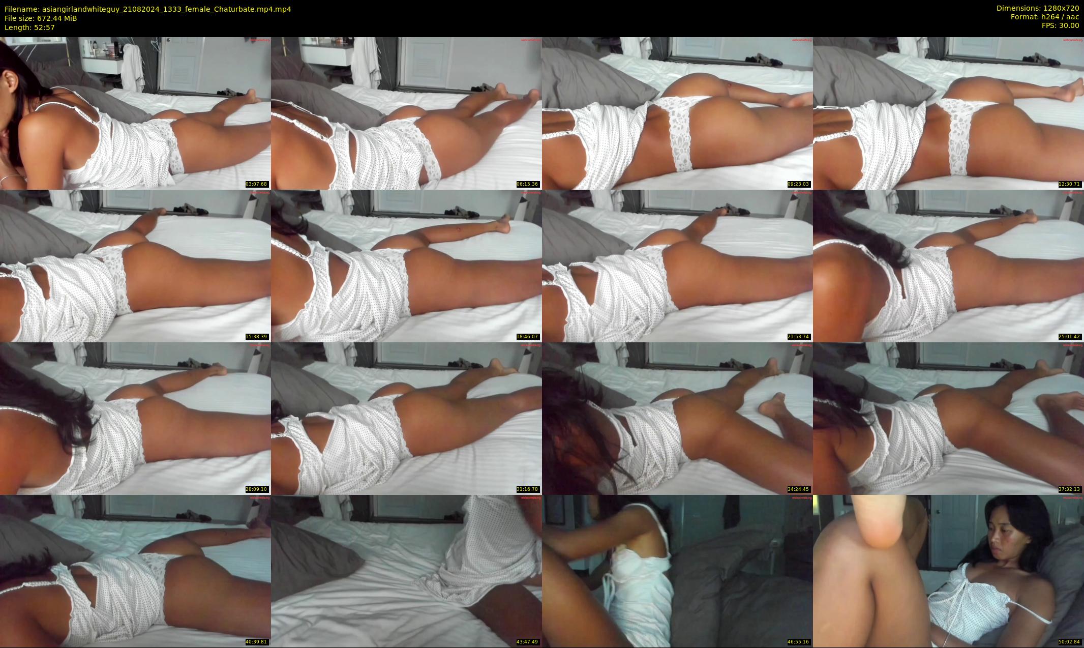 asiangirlandwhiteguy — 53 minute Chaturbate couple cam show recording, 720p, Aug 21, 2024