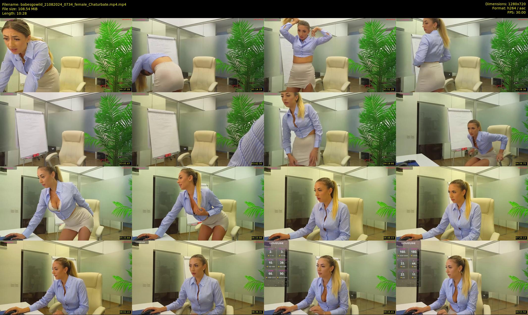 babesgowild — 11 minute Chaturbate couple cam show recording, 720p, Aug 21, 2024