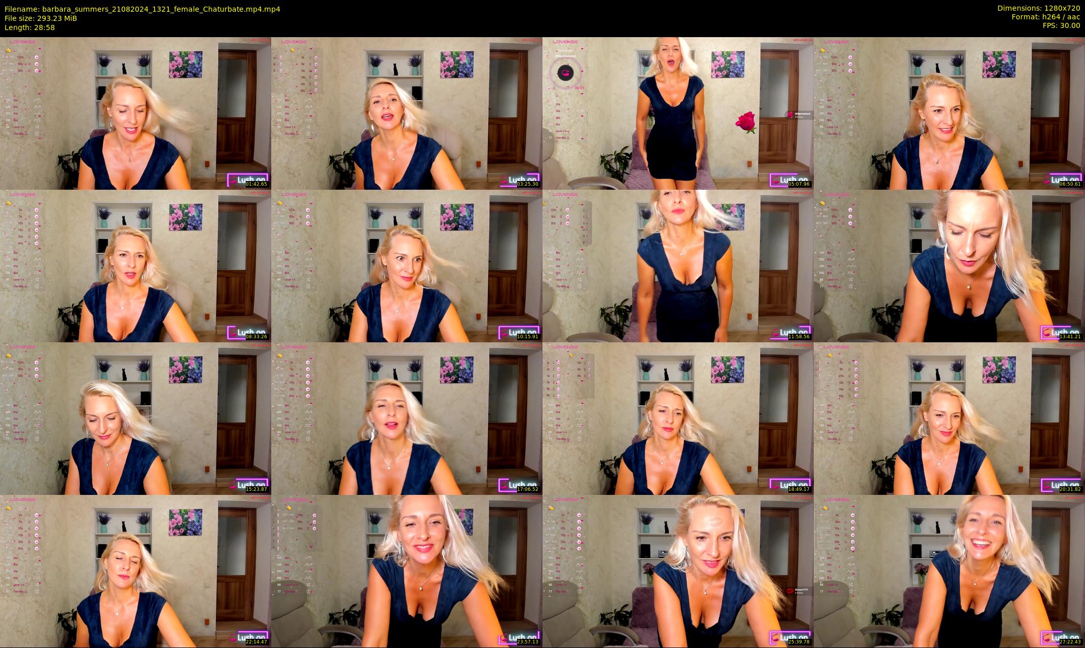 barbara_summers — 29 minute Chaturbate female cam show recording, 720p, Aug 21, 2024