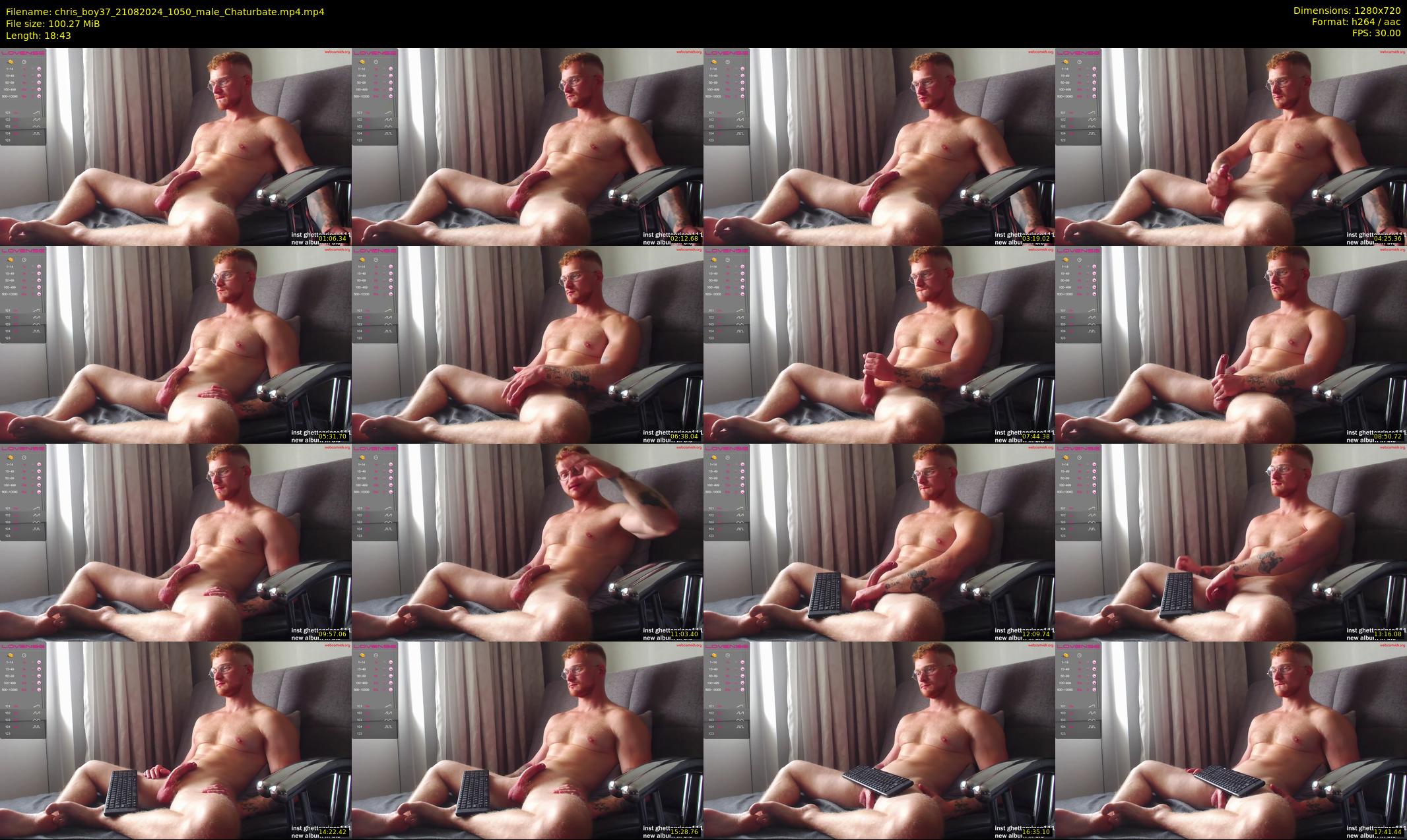 chris_boy37 — 19 minute Chaturbate male cam show recording, 720p, Aug 21, 2024