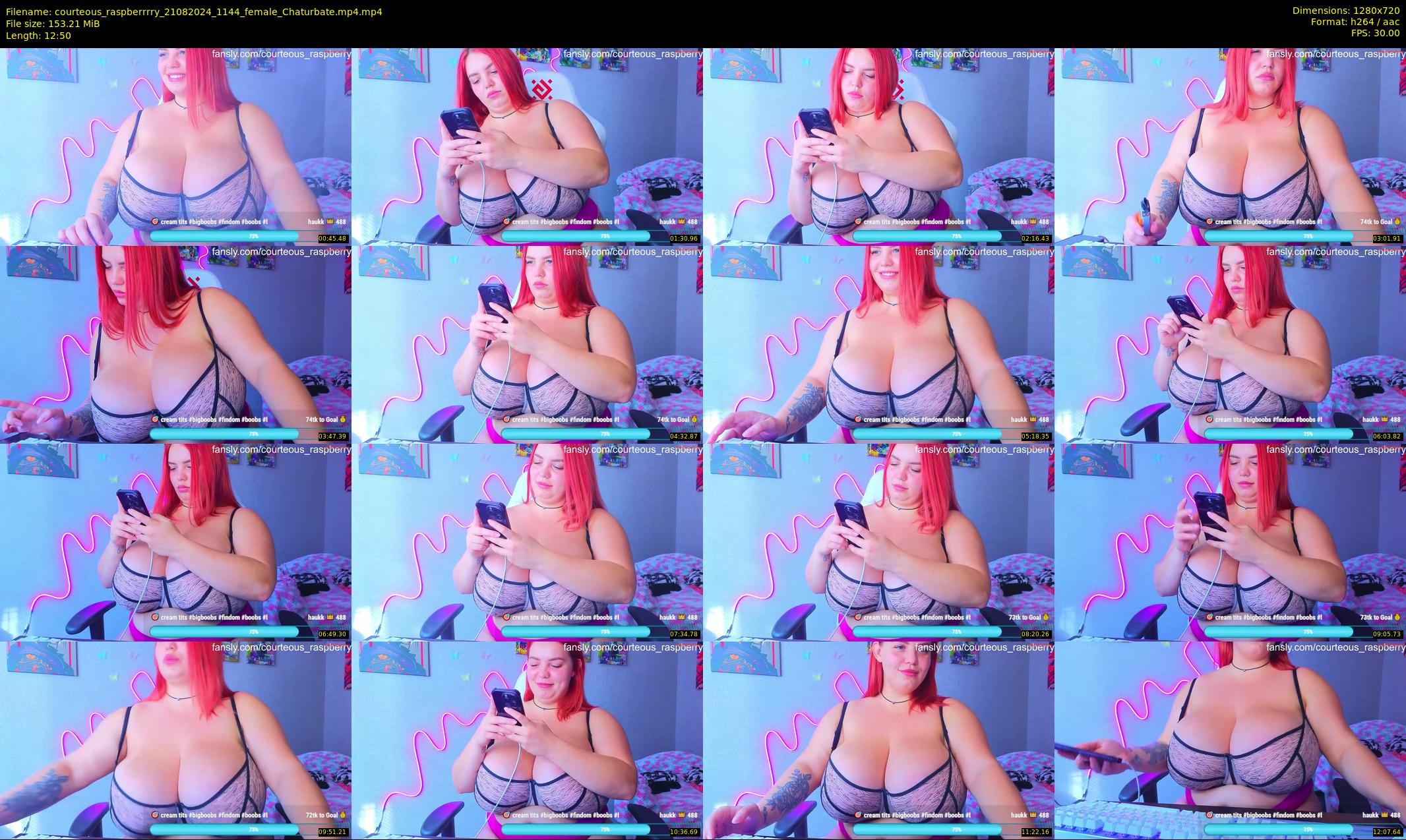 courteous_raspberrrry — 13 minute Chaturbate female cam show recording, 720p, Aug 21, 2024