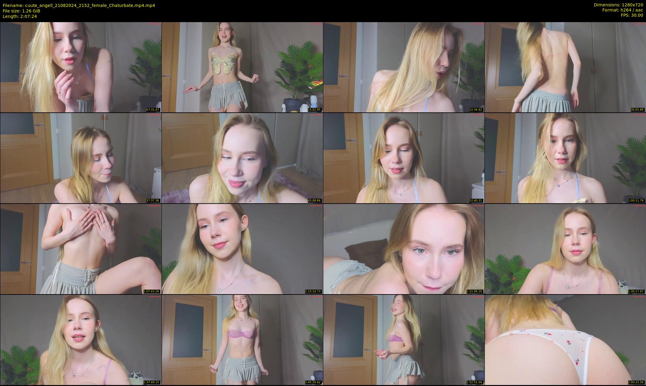 cuute_angell — 128 minute Chaturbate female cam show recording, 720p, Aug 21, 2024