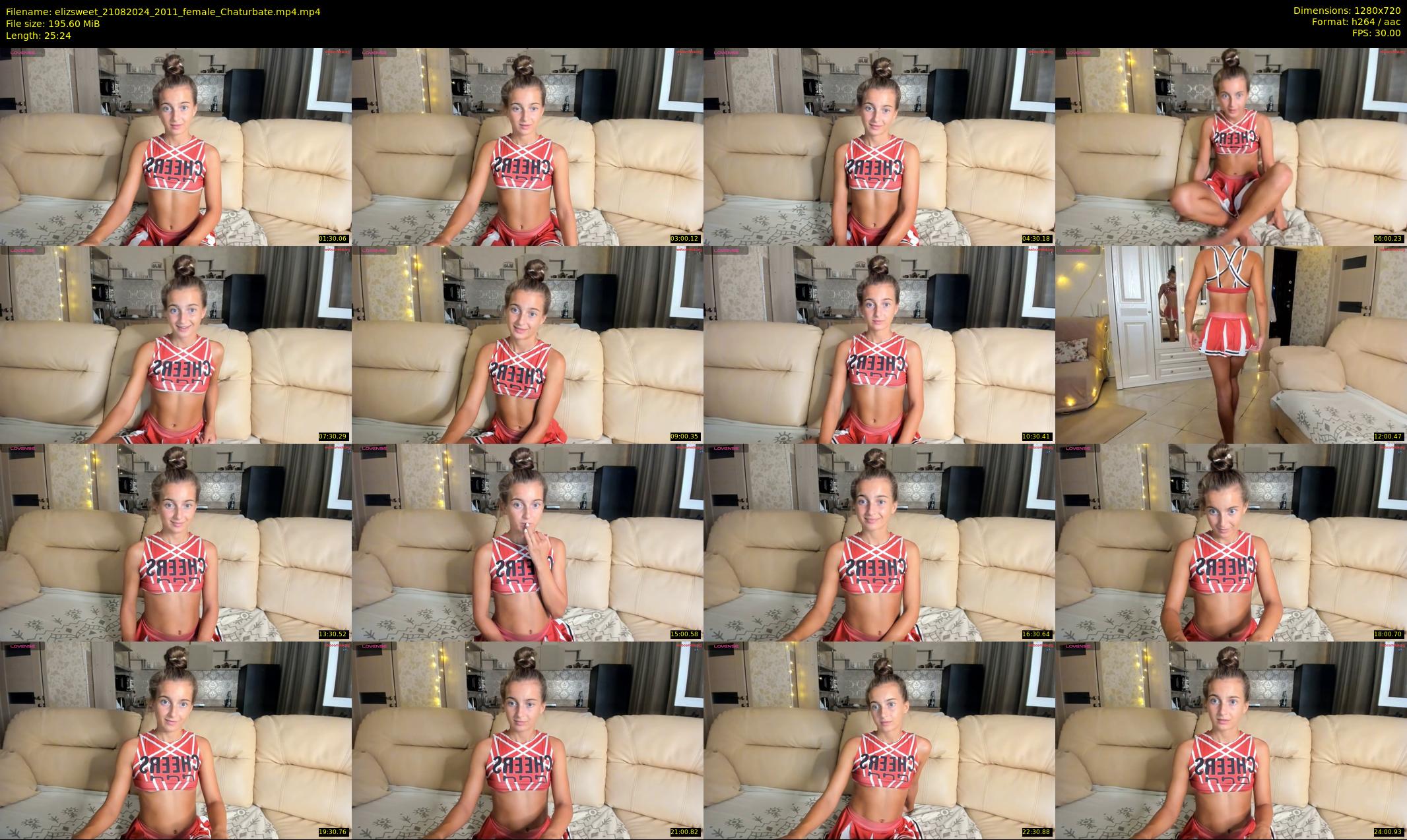elizsweet — 26 minute Chaturbate female cam show recording, 720p, Aug 21, 2024