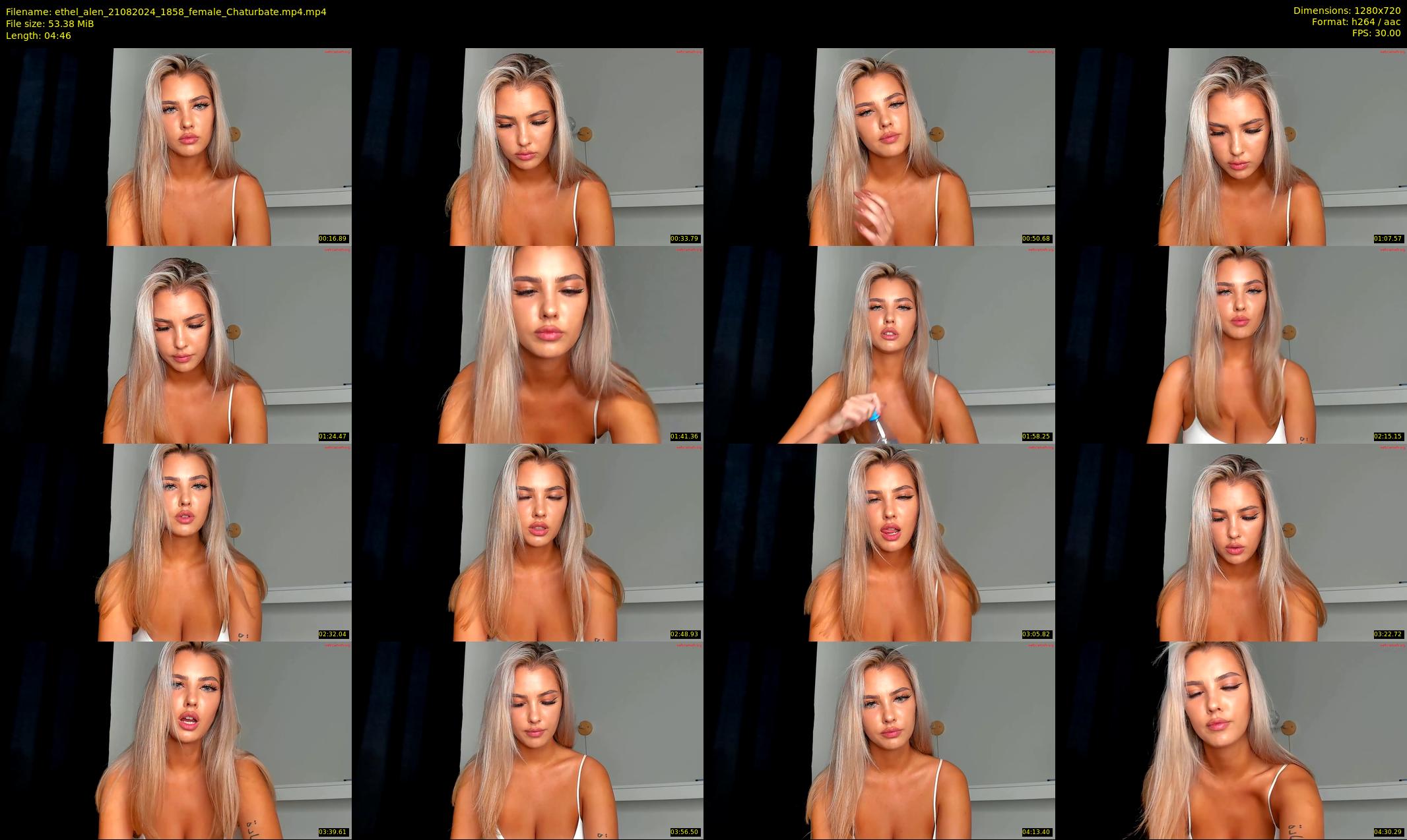 ethel_alen — 5 minute Chaturbate female cam show recording, 720p, Aug 21, 2024