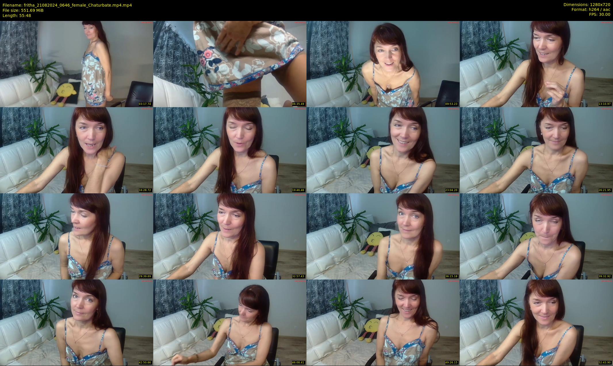 fritha — 56 minute Chaturbate female cam show recording, 720p, Aug 21, 2024