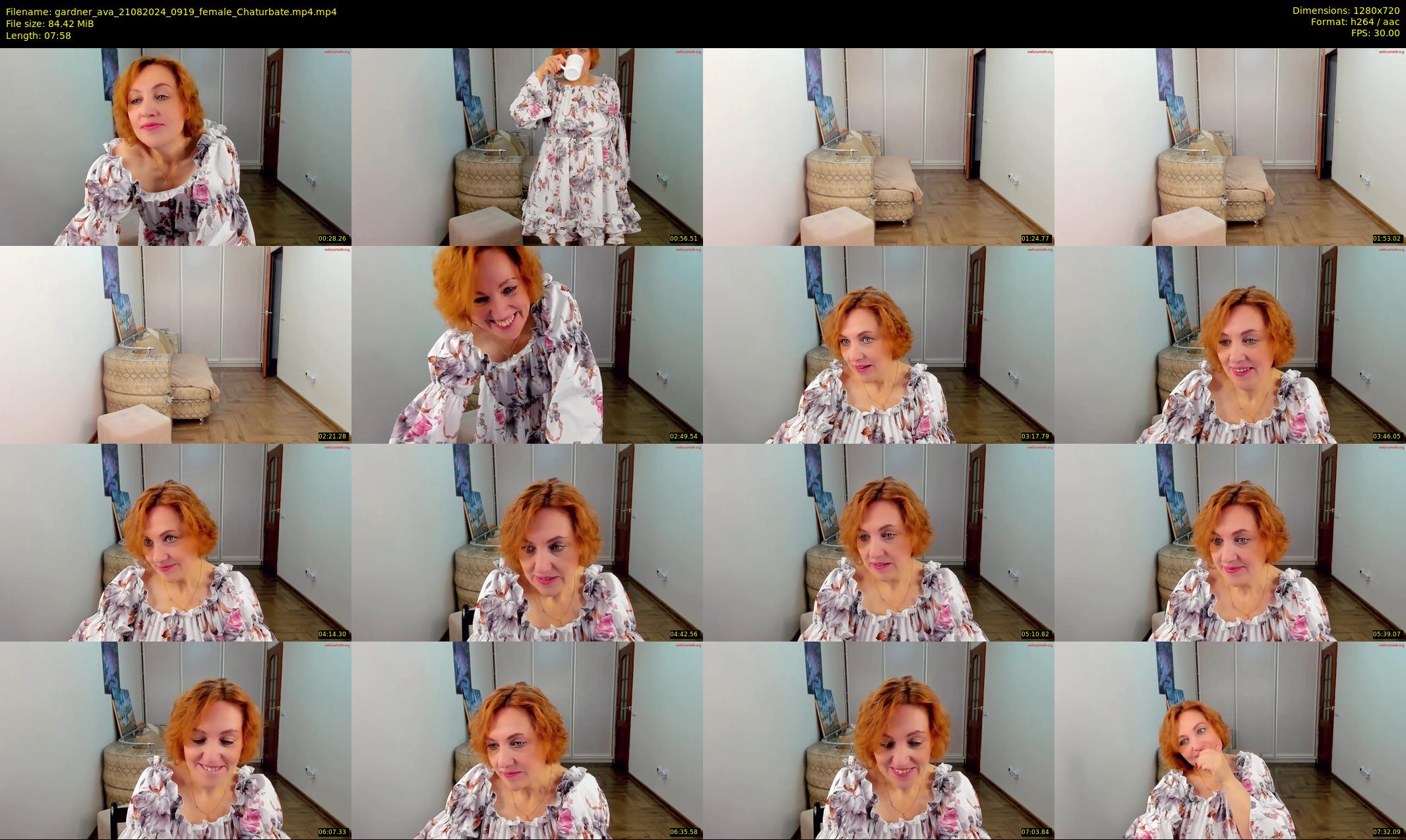 gardner_ava — 8 minute Chaturbate female cam show recording, 720p, Aug 21, 2024