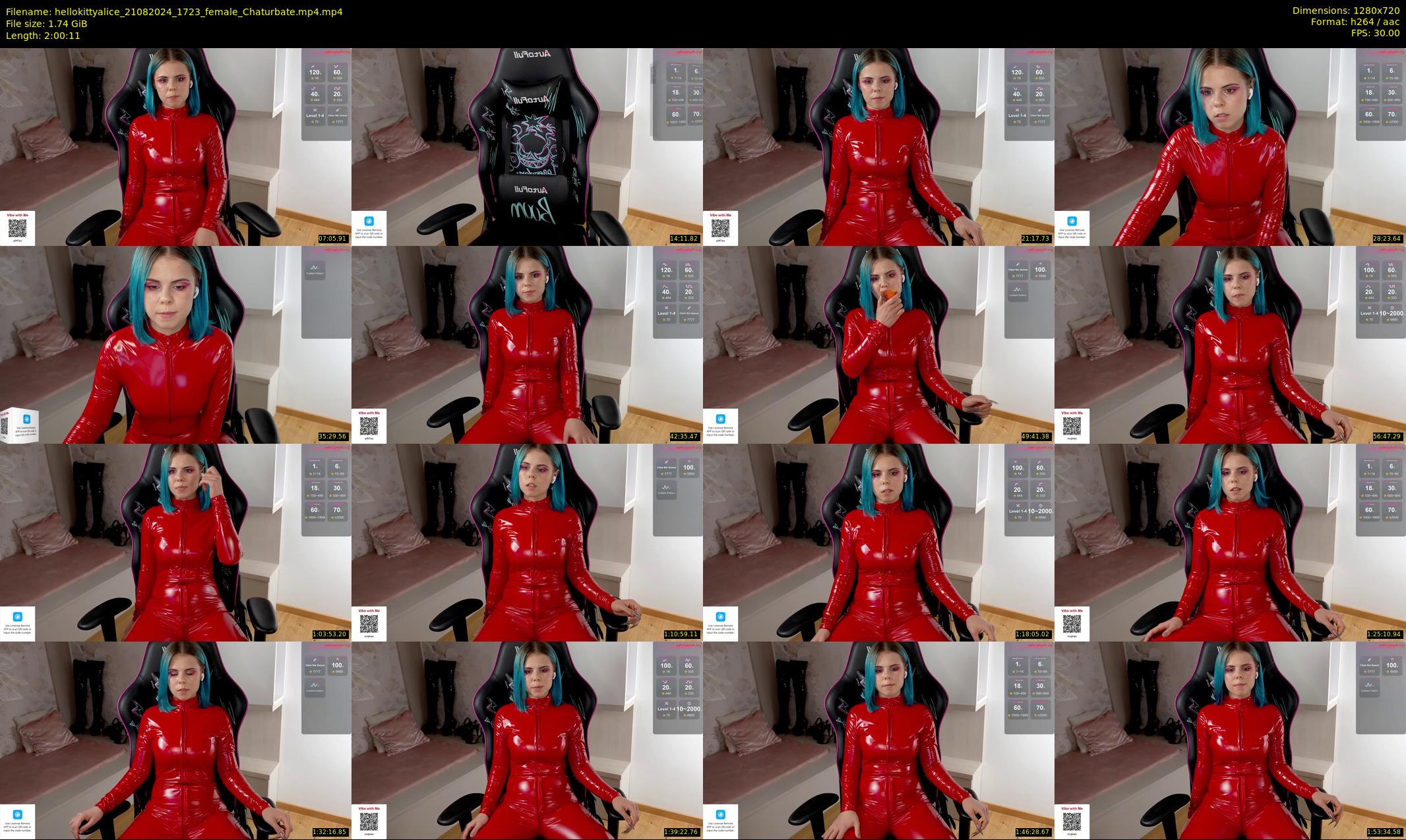 hellokittyalice — 121 minute Chaturbate female cam show recording, 720p, Aug 21, 2024