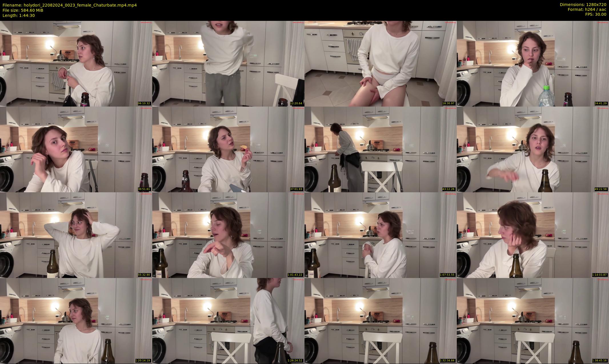 holydori — 105 minute Chaturbate female cam show recording, 720p, Aug 22, 2024