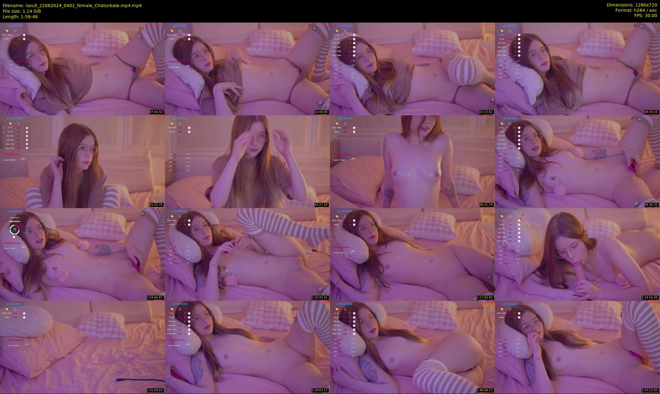 isoull — 120 minute Chaturbate female cam show recording, 720p, Aug 22, 2024