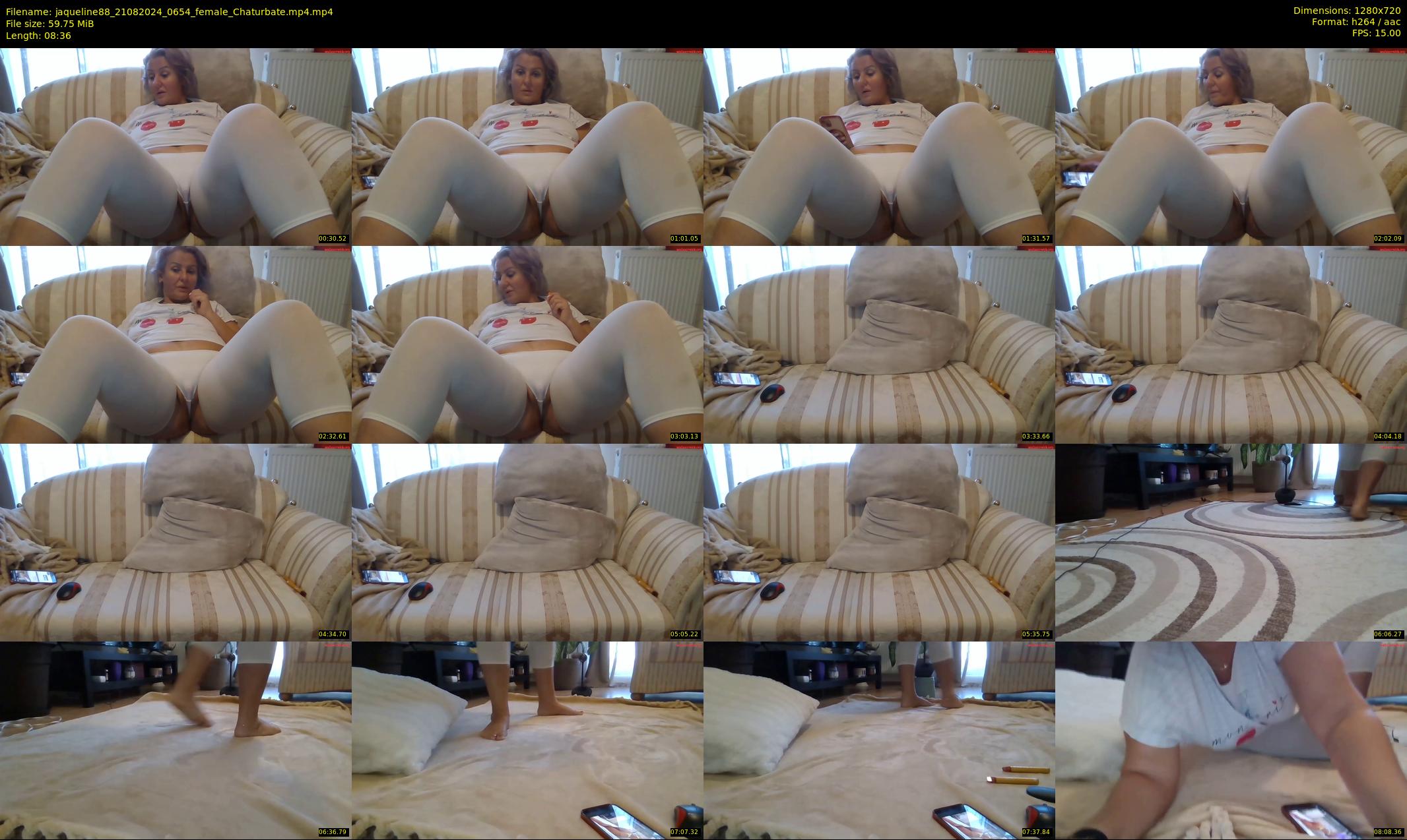 jaqueline88 — 9 minute Chaturbate female cam show recording, 720p, Aug 21, 2024