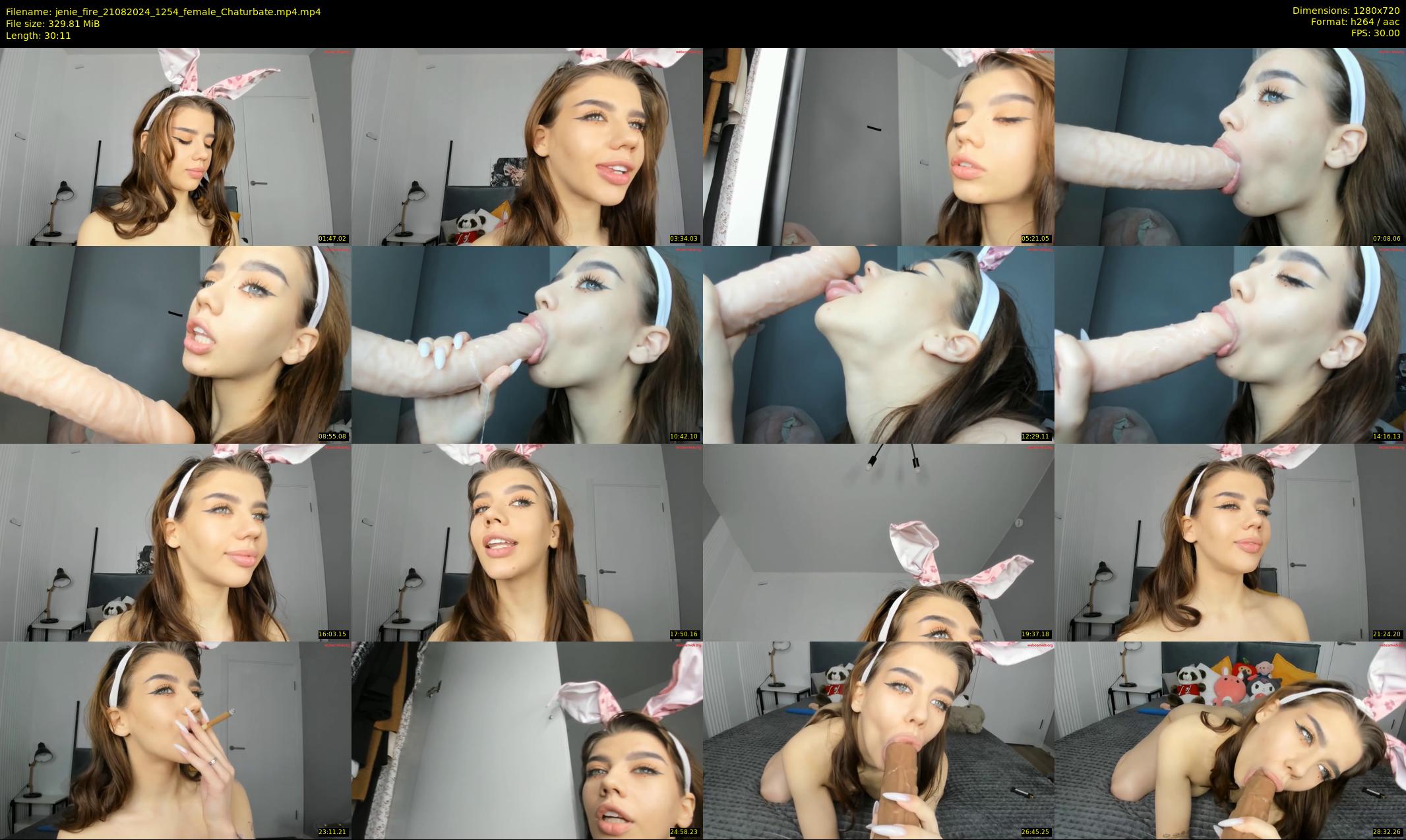 jenie_fire — 31 minute Chaturbate female cam show recording, 720p, Aug 21, 2024