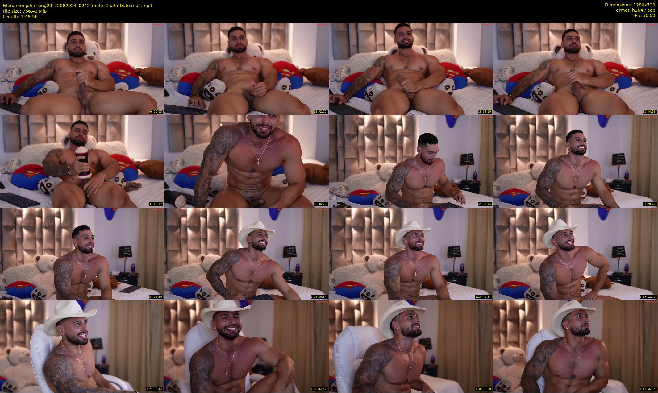 john_king29 — 109 minute Chaturbate male cam show recording, 720p, Aug 22, 2024