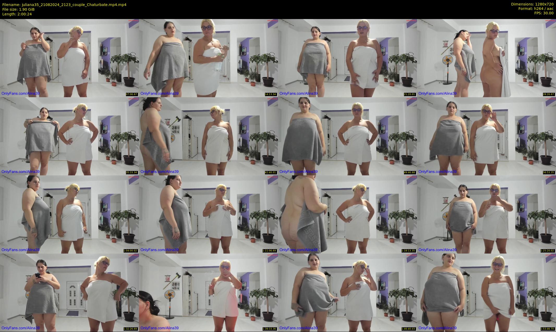 juliana35 — 121 minute Chaturbate couple cam show recording, 720p, Aug 21, 2024