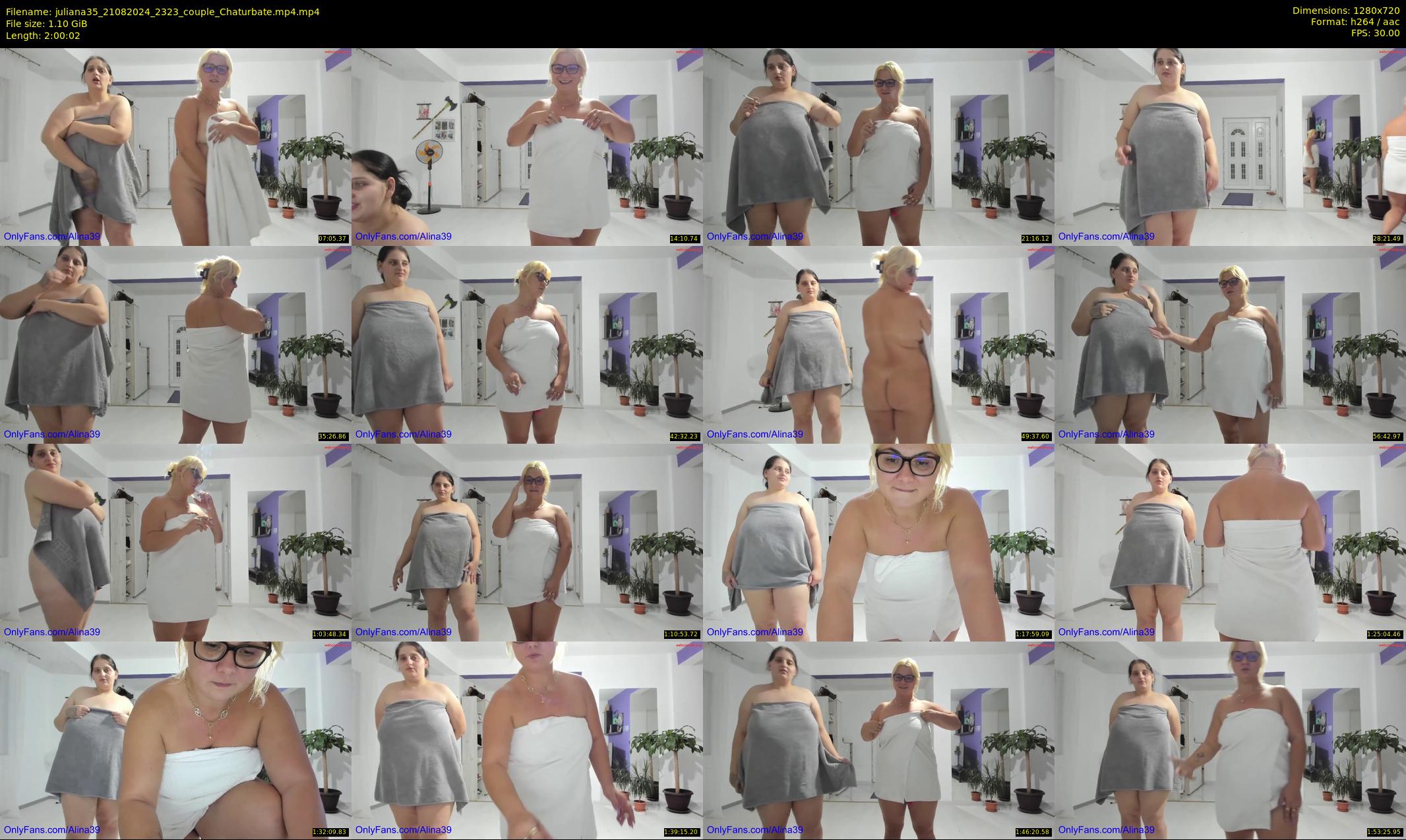 juliana35 — 121 minute Chaturbate couple cam show recording, 720p, Aug 21, 2024