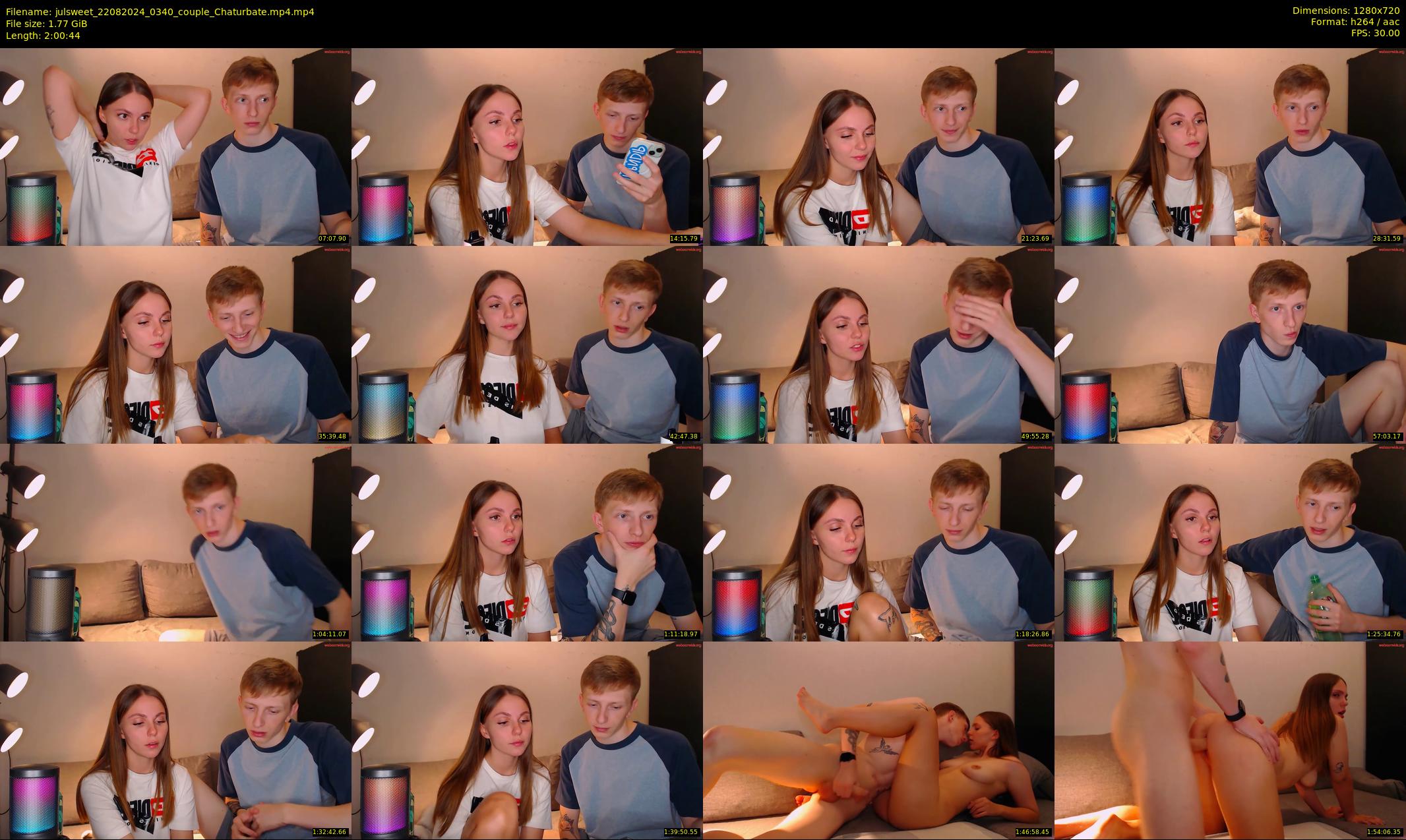 julsweet — 121 minute Chaturbate male cam show recording, 720p, Aug 22, 2024