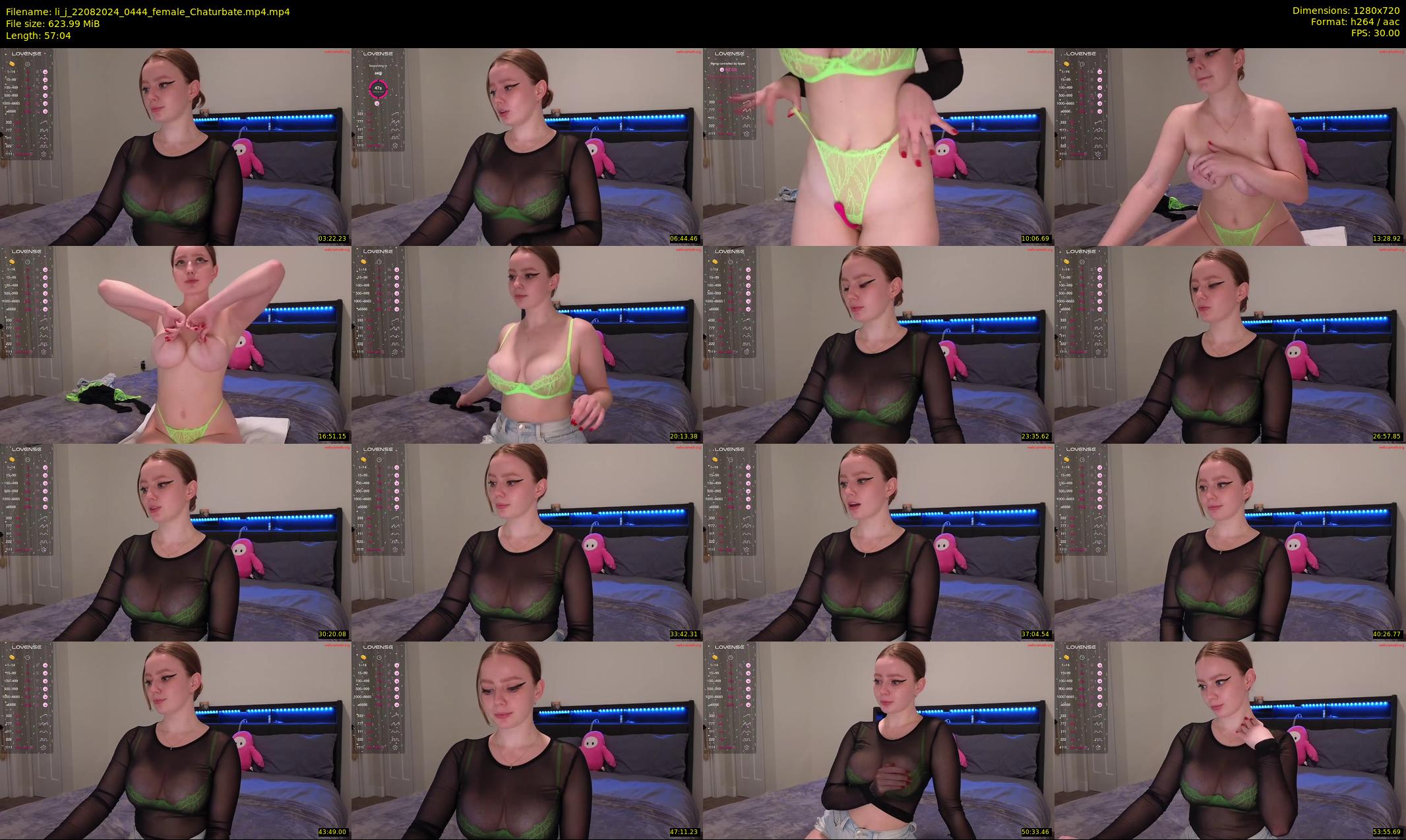 li_j — 58 minute Chaturbate female cam show recording, 720p, Aug 22, 2024