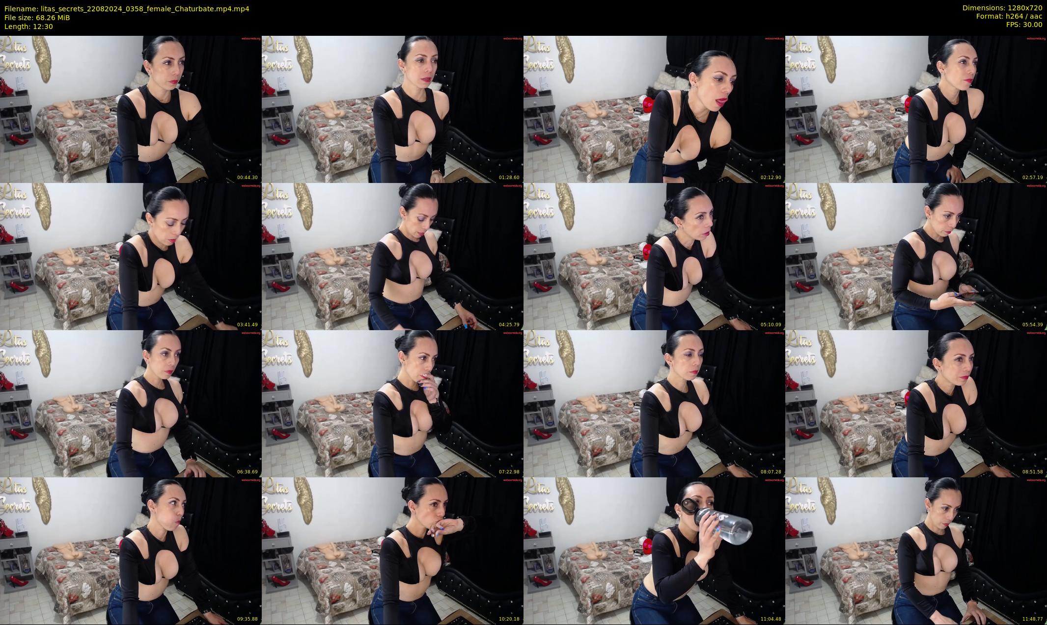 litas_secrets — 13 minute Chaturbate female cam show recording, 720p, Aug 22, 2024