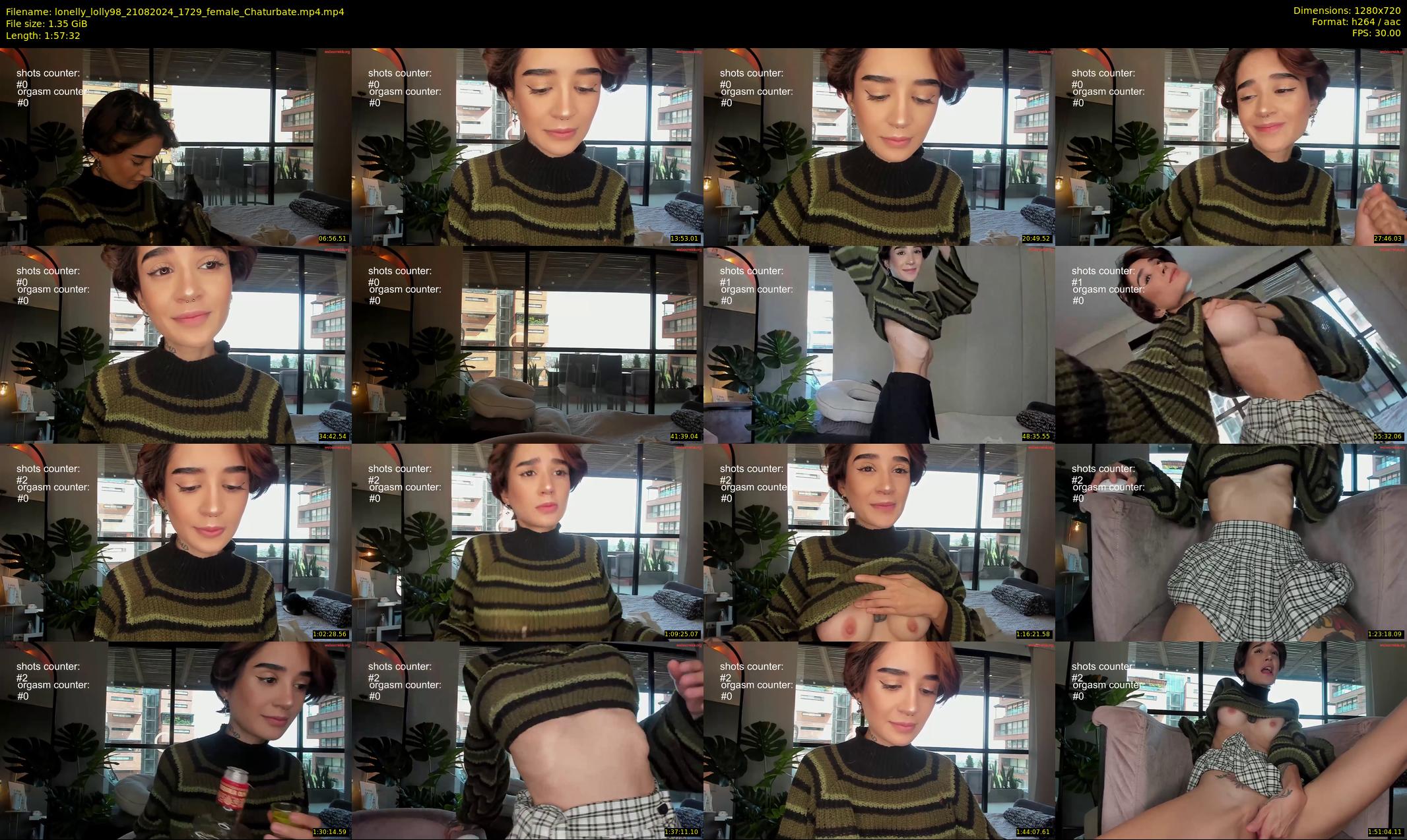 lonelly_lolly98 — 118 minute Chaturbate female cam show recording, 720p, Aug 21, 2024