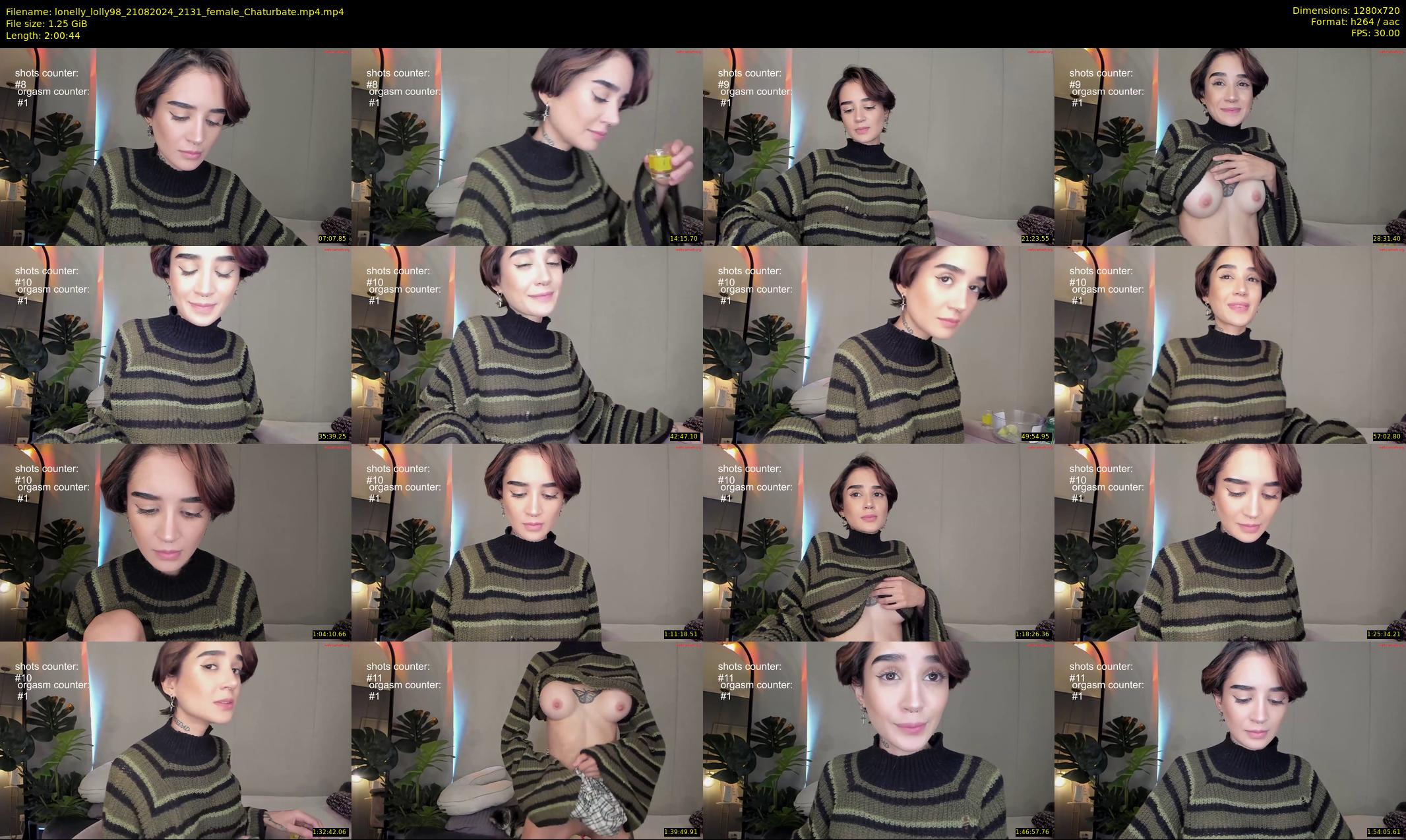 lonelly_lolly98 — 121 minute Chaturbate female cam show recording, 720p, Aug 21, 2024