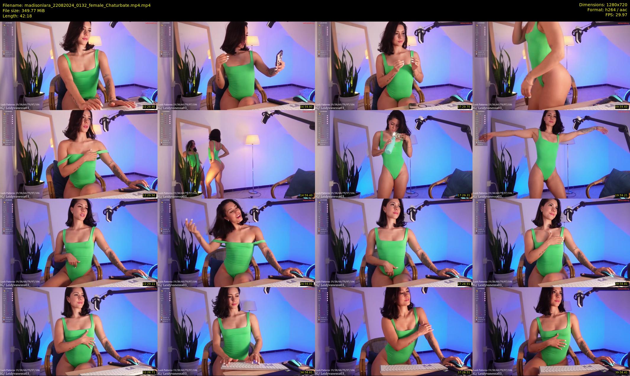 madisonlara — 43 minute Chaturbate female cam show recording, 720p, Aug 22, 2024