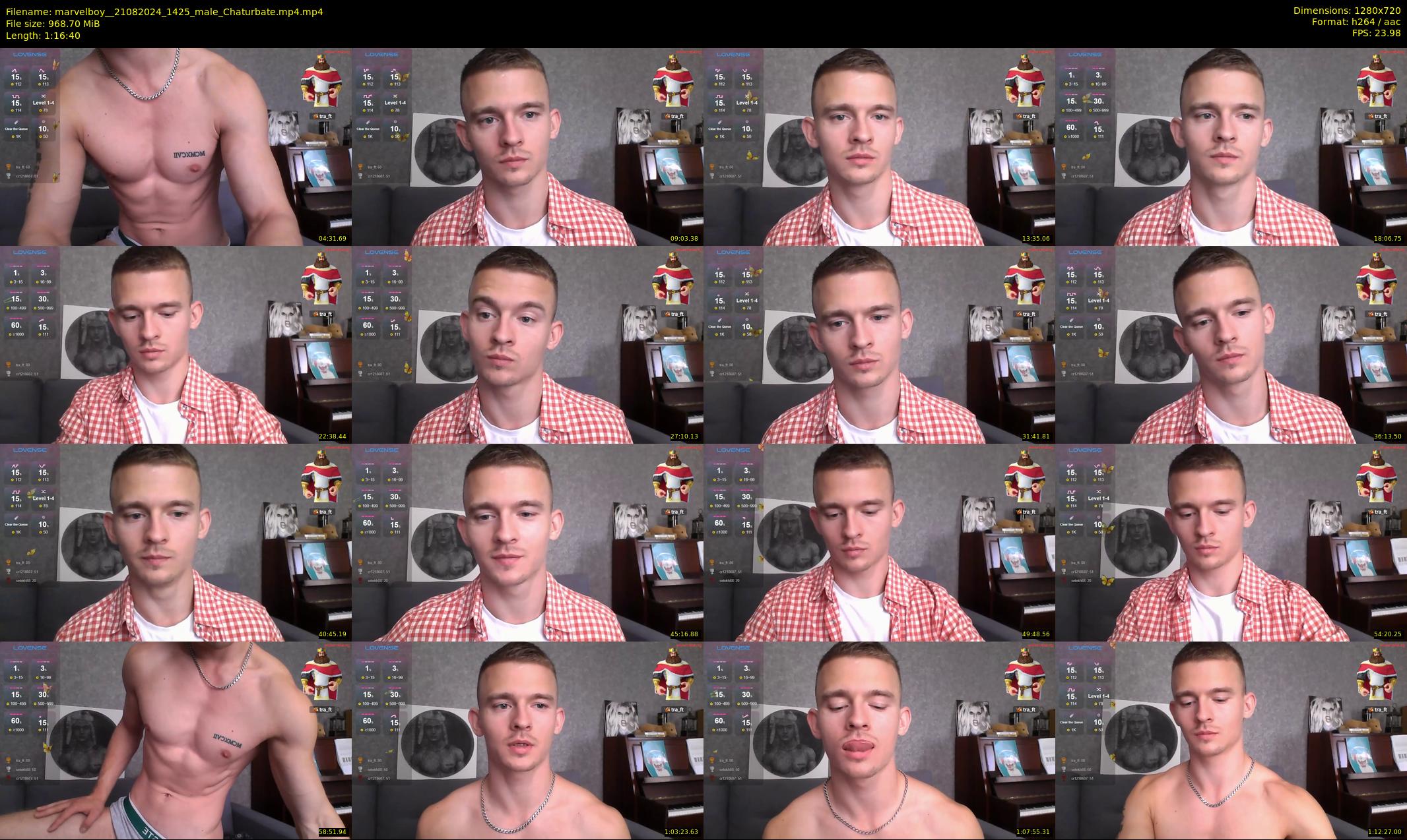 marvelboy_ — 77 minute Chaturbate male cam show recording, 720p, Aug 21, 2024