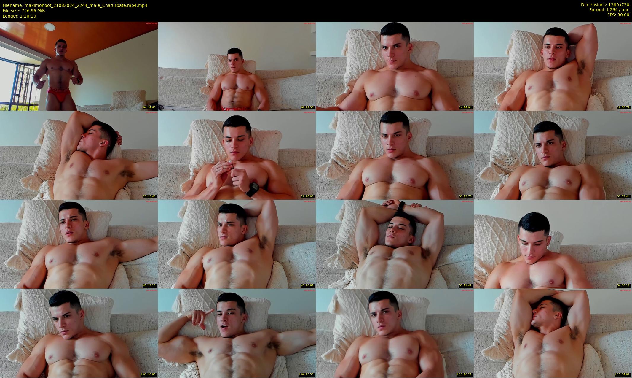 maximohoot — 81 minute Chaturbate male cam show recording, 720p, Aug 21, 2024