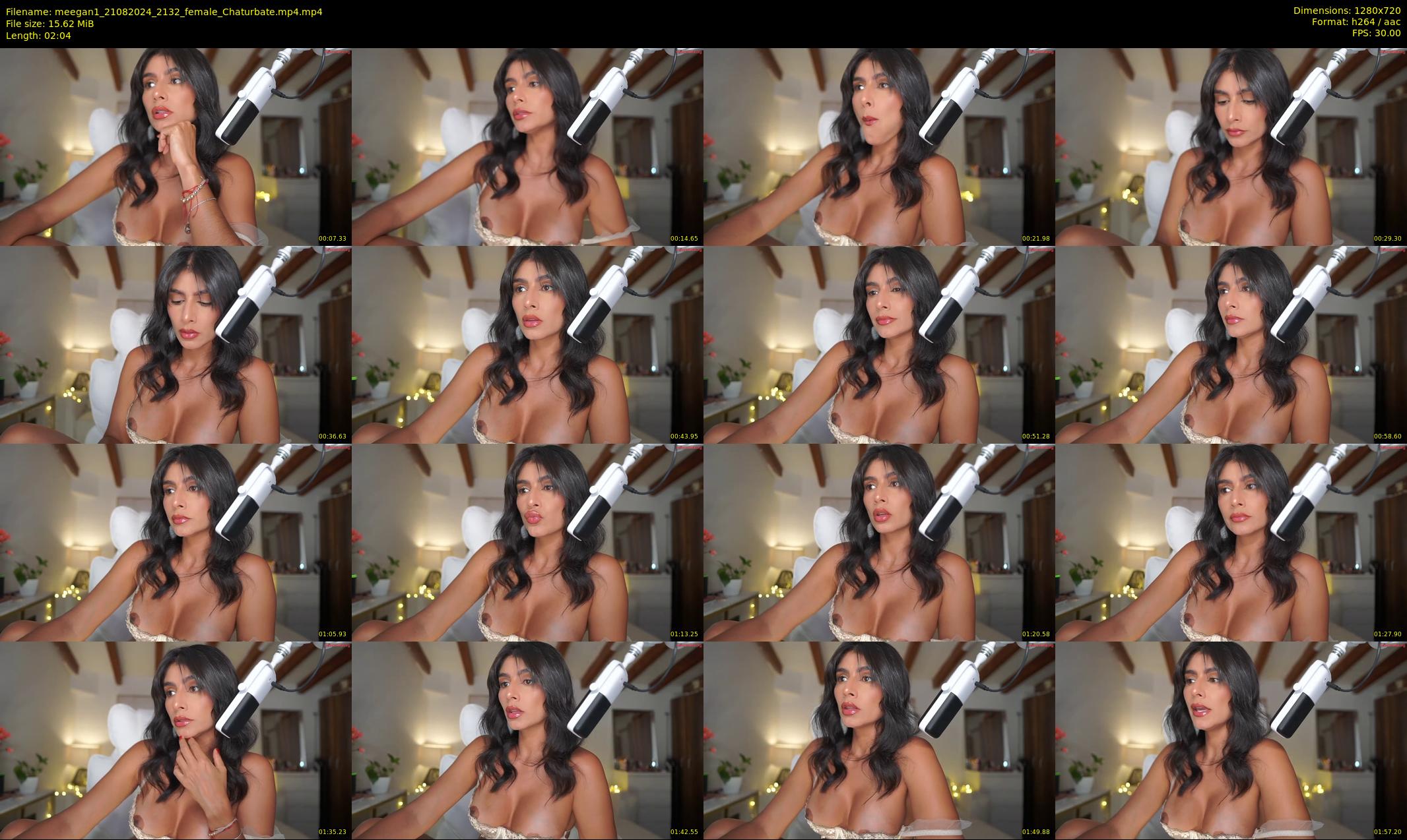 meegan1 — 3 minute Chaturbate female cam show recording, 720p, Aug 21, 2024