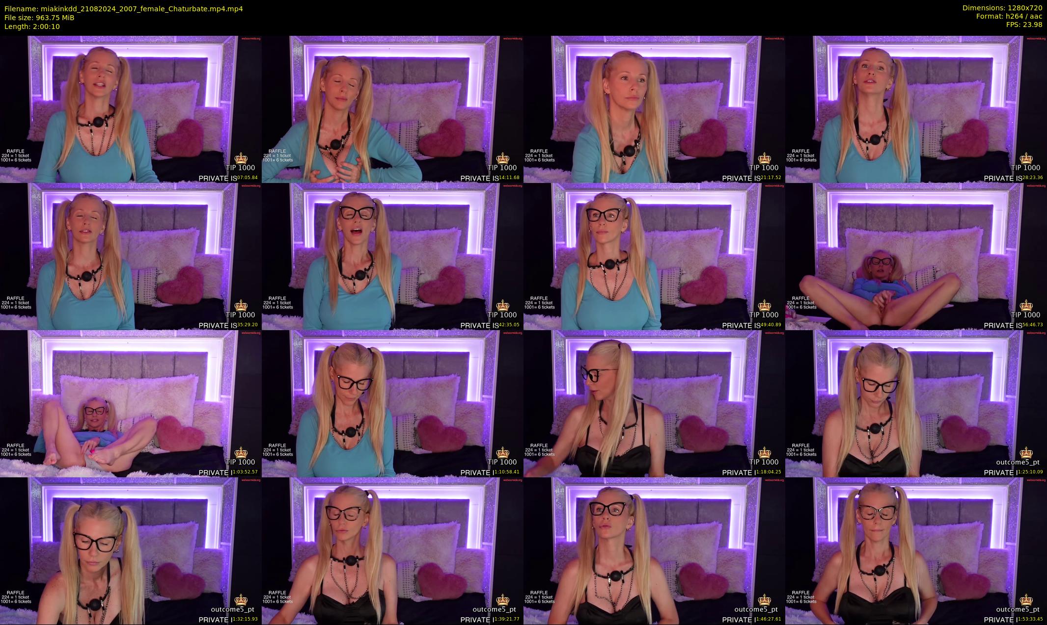 miakinkdd — 121 minute Chaturbate female cam show recording, 720p, Aug 21, 2024