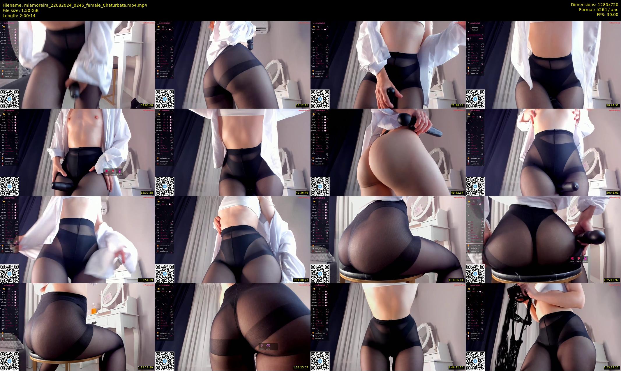 miamoreira — 121 minute Chaturbate female cam show recording, 720p, Aug 22, 2024