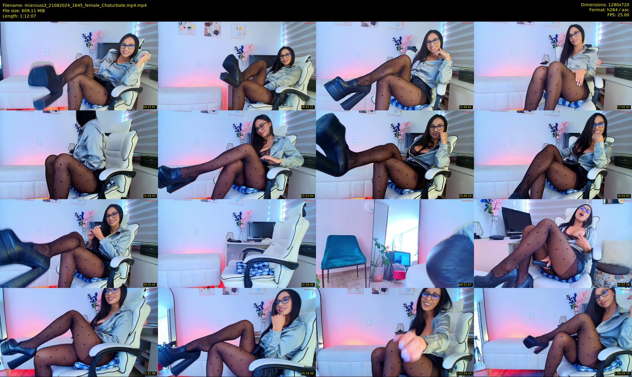 miarouss3 — 73 minute Chaturbate female cam show recording, 720p, Aug 21, 2024
