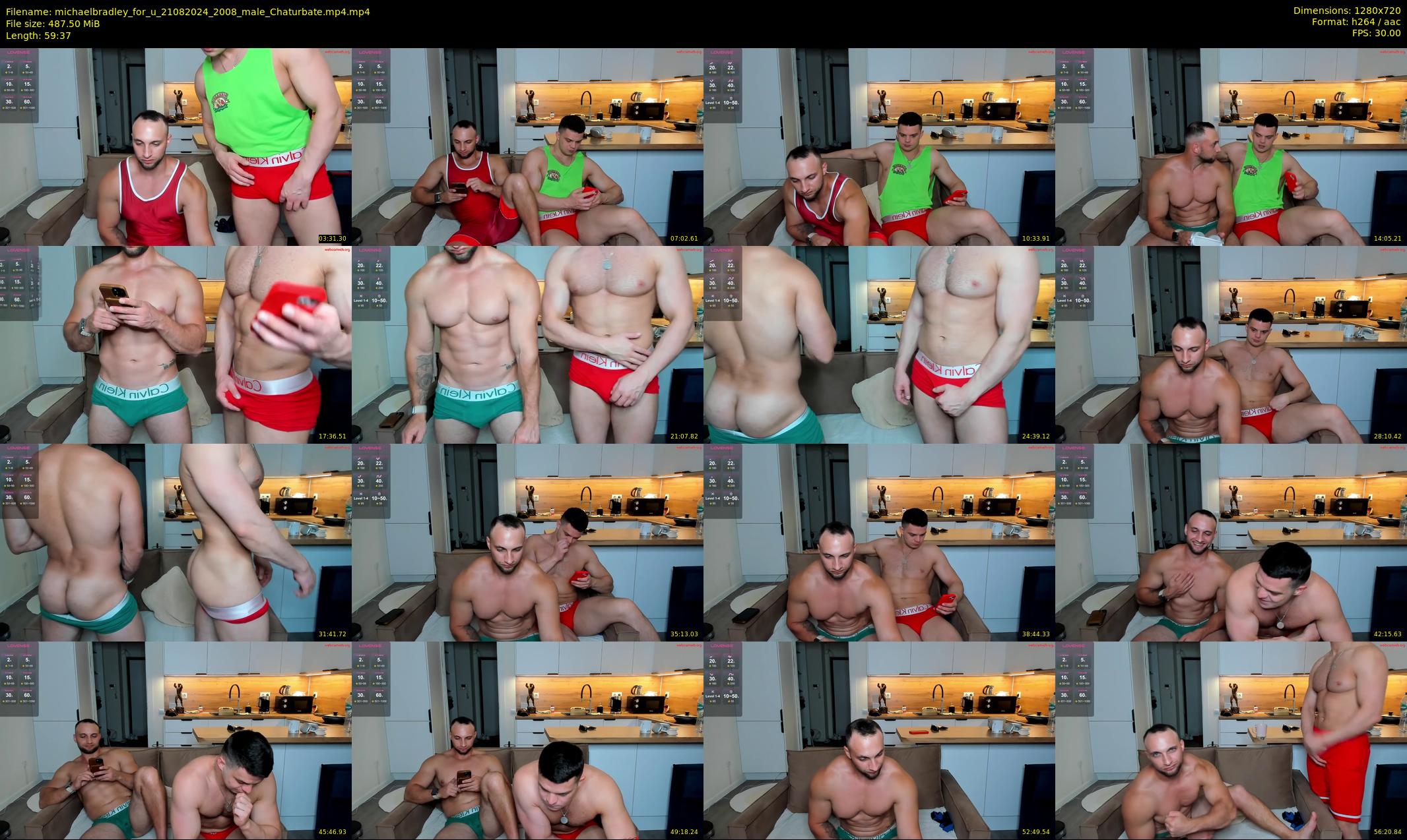 michaelbradley_for_u — 60 minute Chaturbate male cam show recording, 720p, Aug 21, 2024