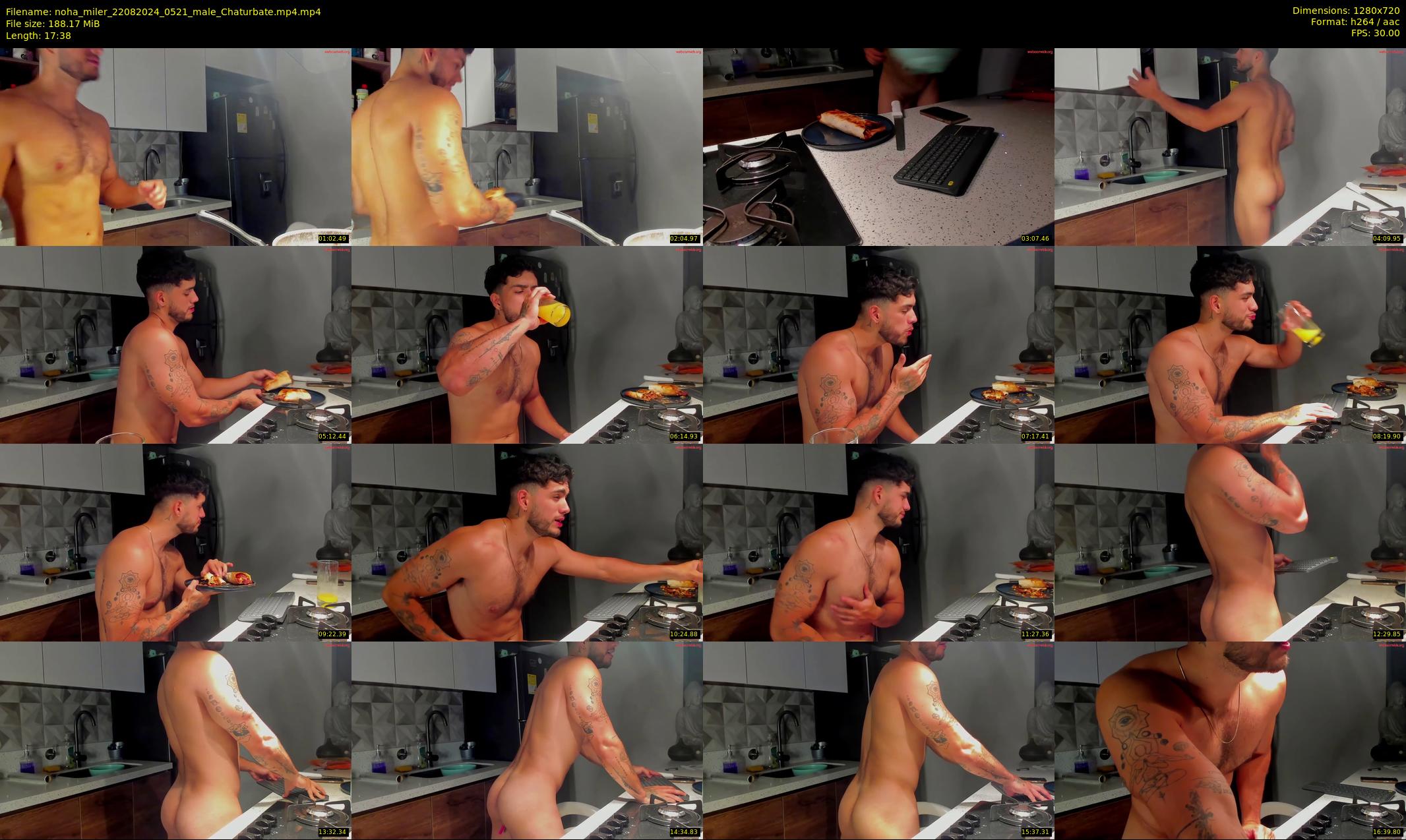 noha_miler — 18 minute Chaturbate male cam show recording, 720p, Aug 22, 2024